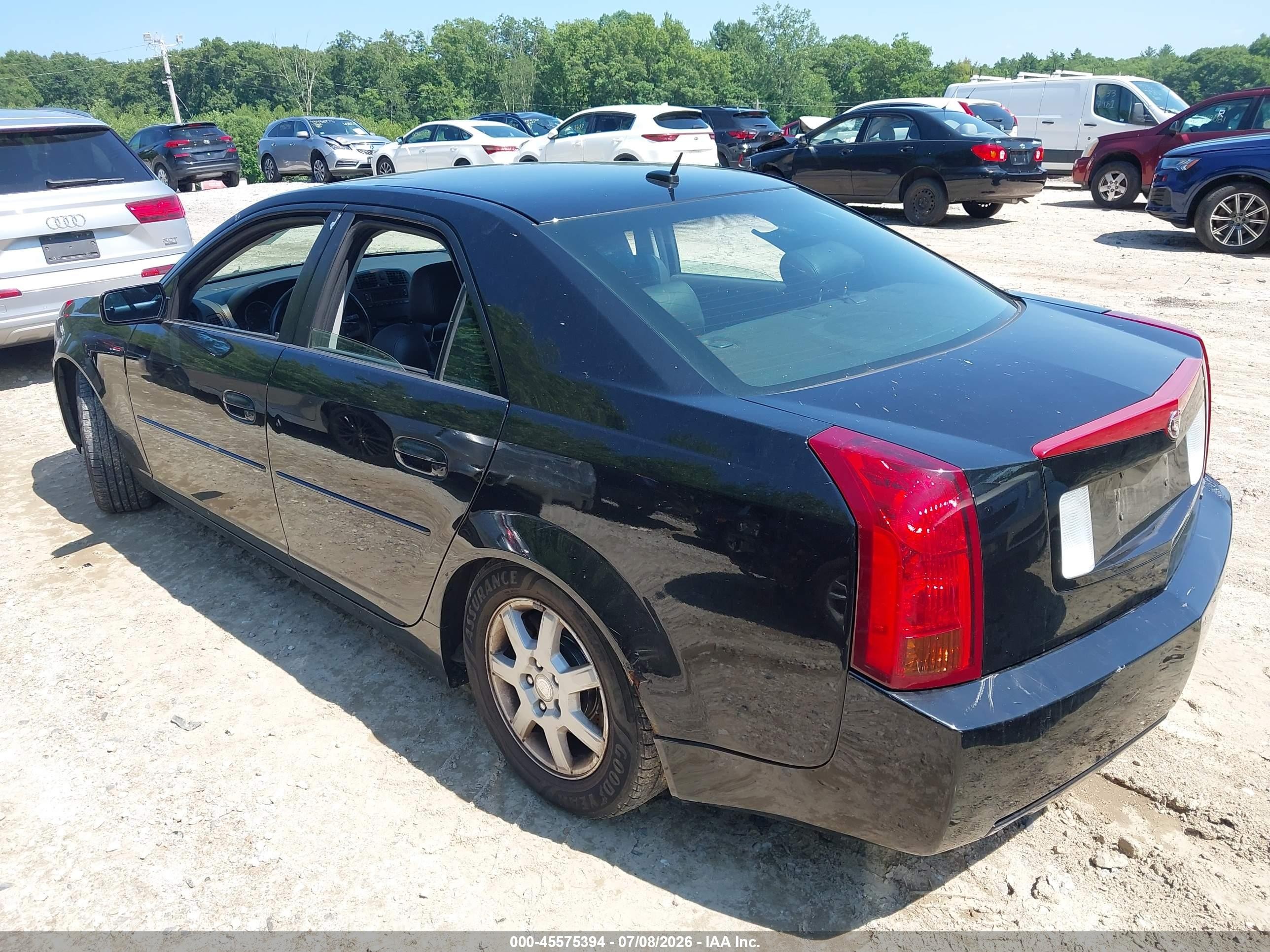 2005 Cadillac Cts Base W/1sb/1sc Black vin: 1G6DP567750214279