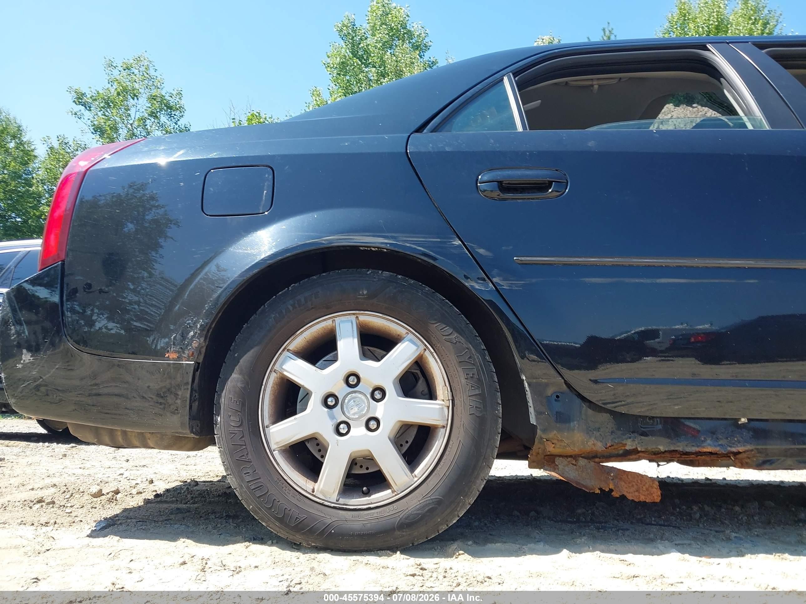 2005 Cadillac Cts Base W/1sb/1sc Black vin: 1G6DP567750214279