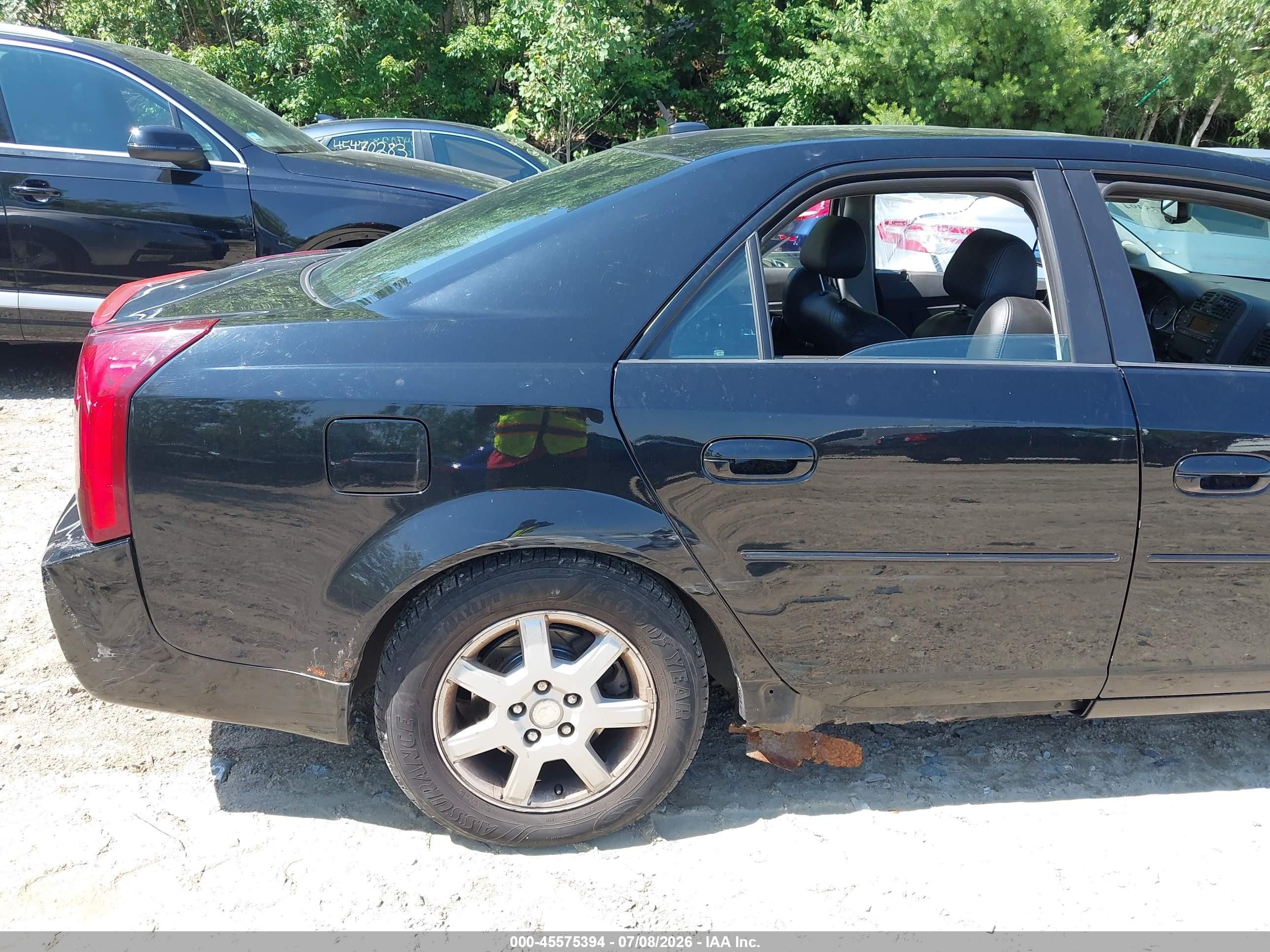 2005 Cadillac Cts Base W/1sb/1sc Black vin: 1G6DP567750214279