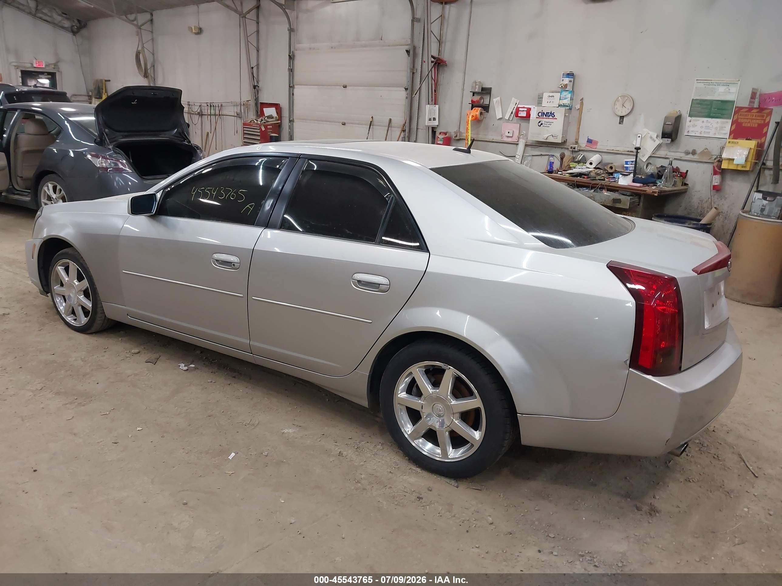 2005 Cadillac Cts Standard Silver vin: 1G6DP567950186730