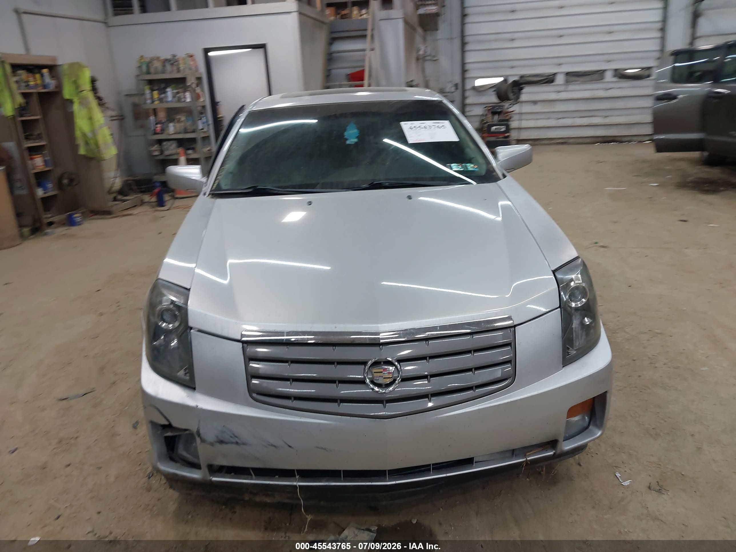 2005 Cadillac Cts Standard Silver vin: 1G6DP567950186730