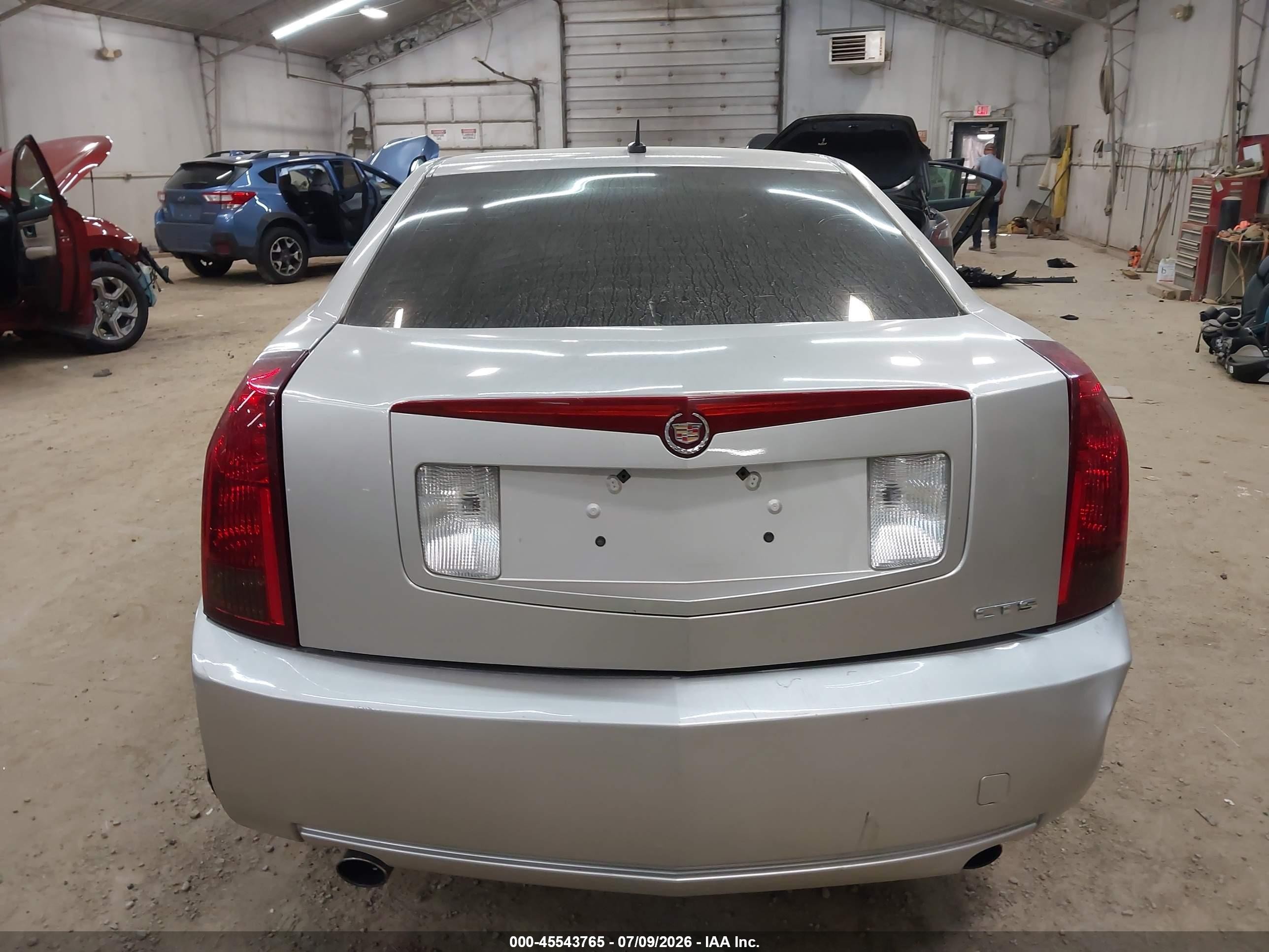 2005 Cadillac Cts Standard Silver vin: 1G6DP567950186730