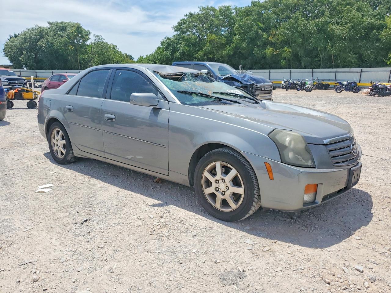 2005 Cadillac Cts Hi Feature V6 Silver vin: 1G6DP567950203266