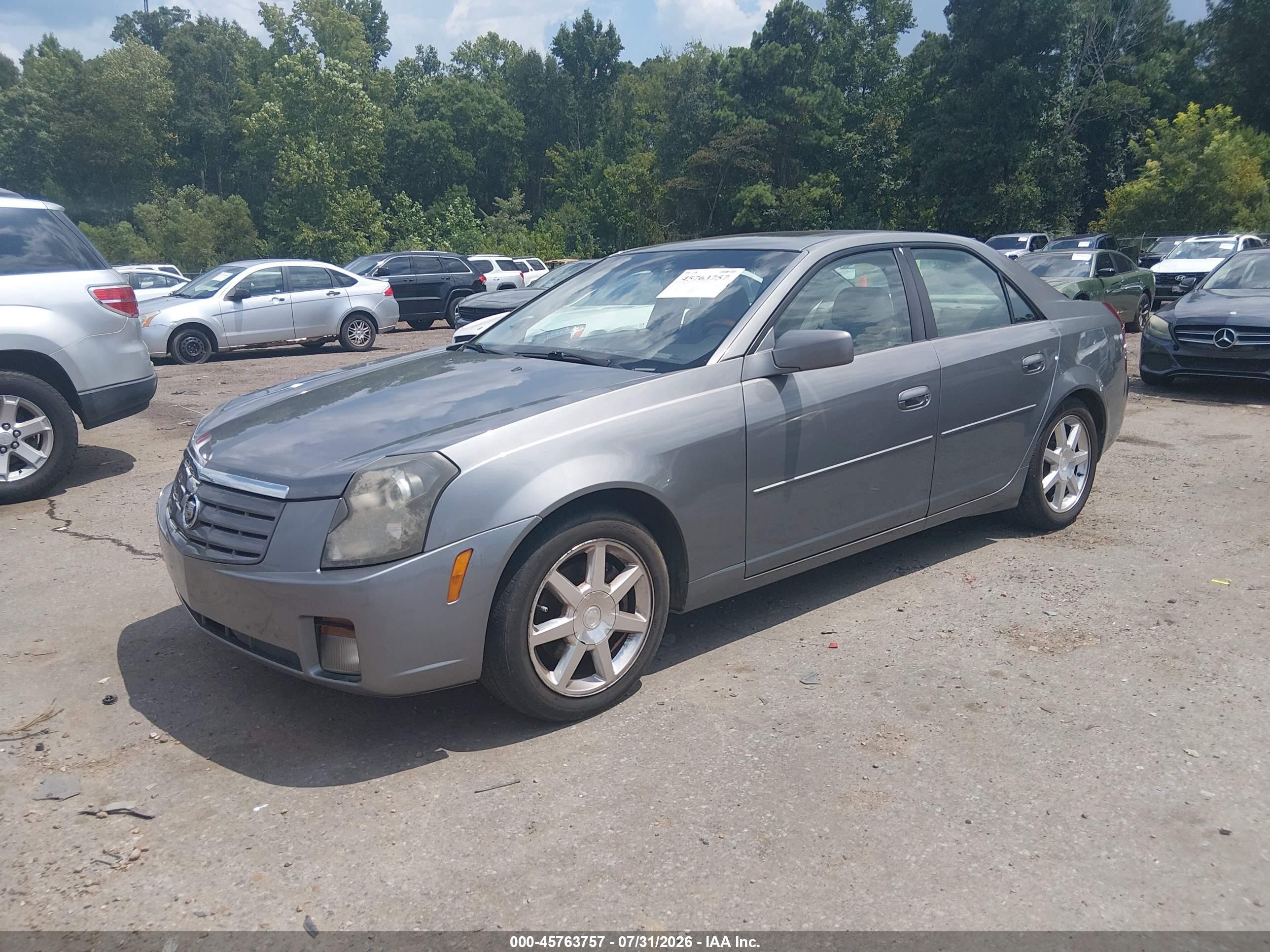2005 Cadillac Cts Base W/1sb/1sc Gray vin: 1G6DP567X50113818