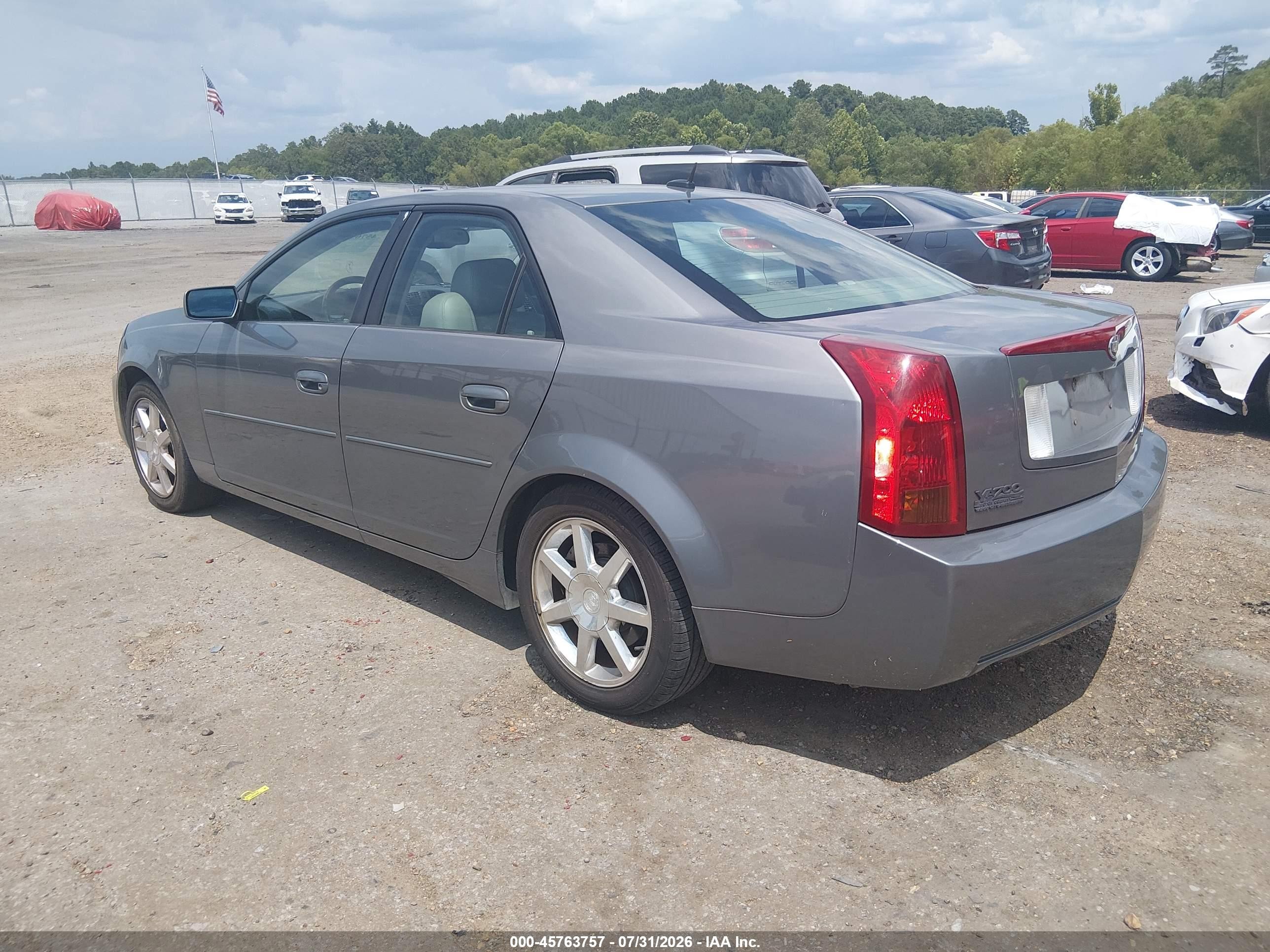 2005 Cadillac Cts Base W/1sb/1sc Gray vin: 1G6DP567X50113818