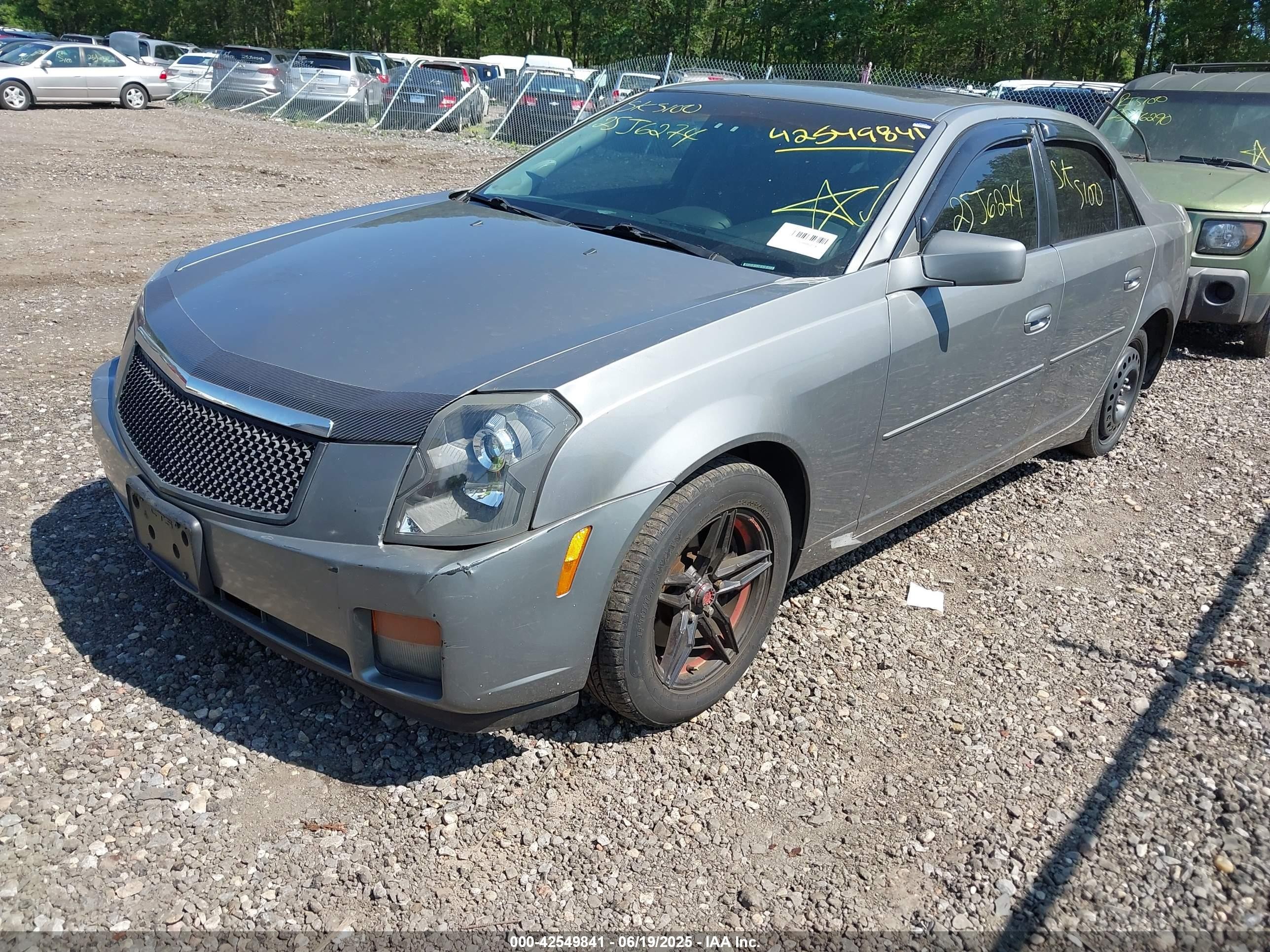 2005 Cadillac Cts Standard Gray vin: 1G6DP567X50175462