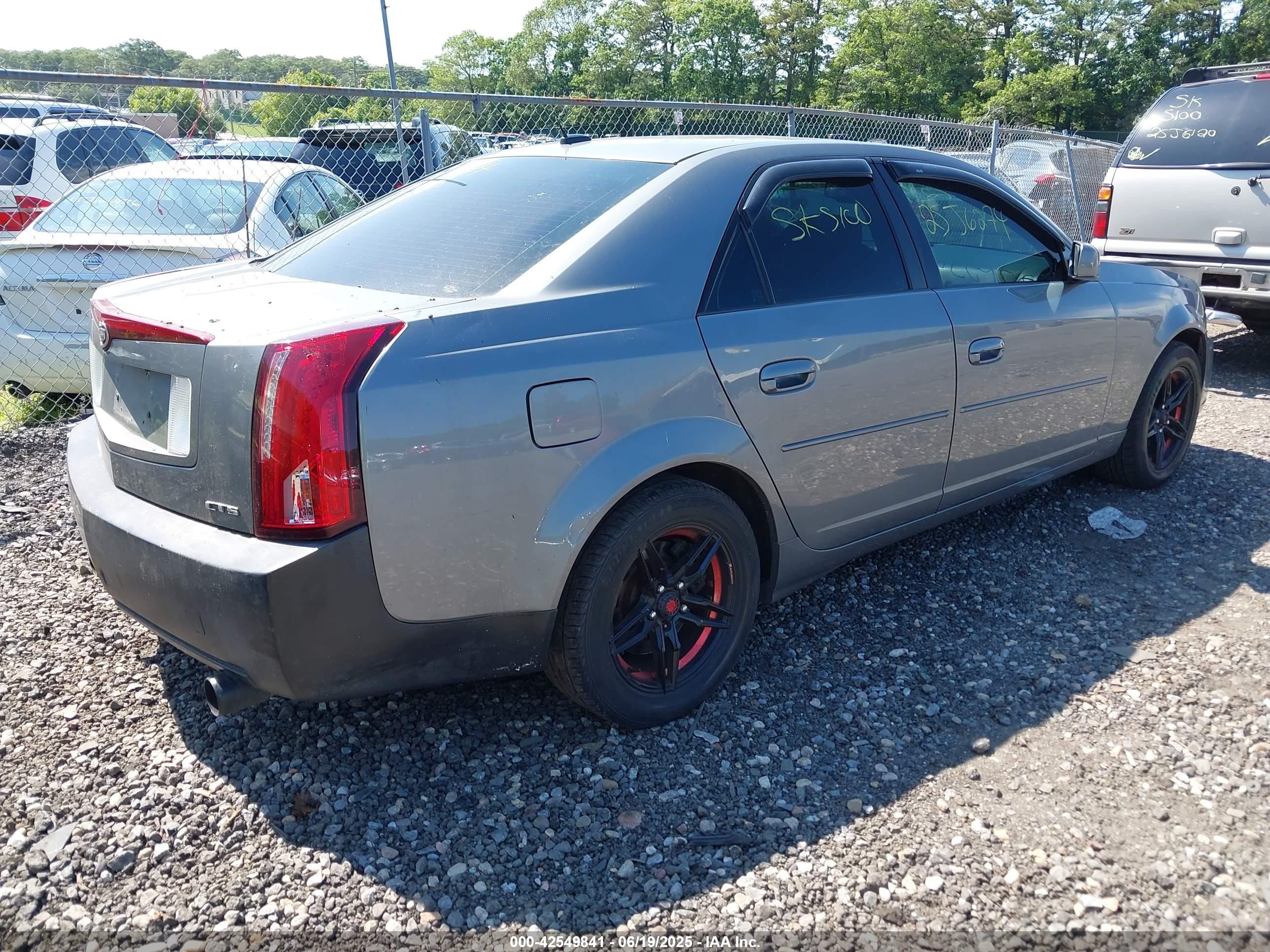 2005 Cadillac Cts Standard Gray vin: 1G6DP567X50175462