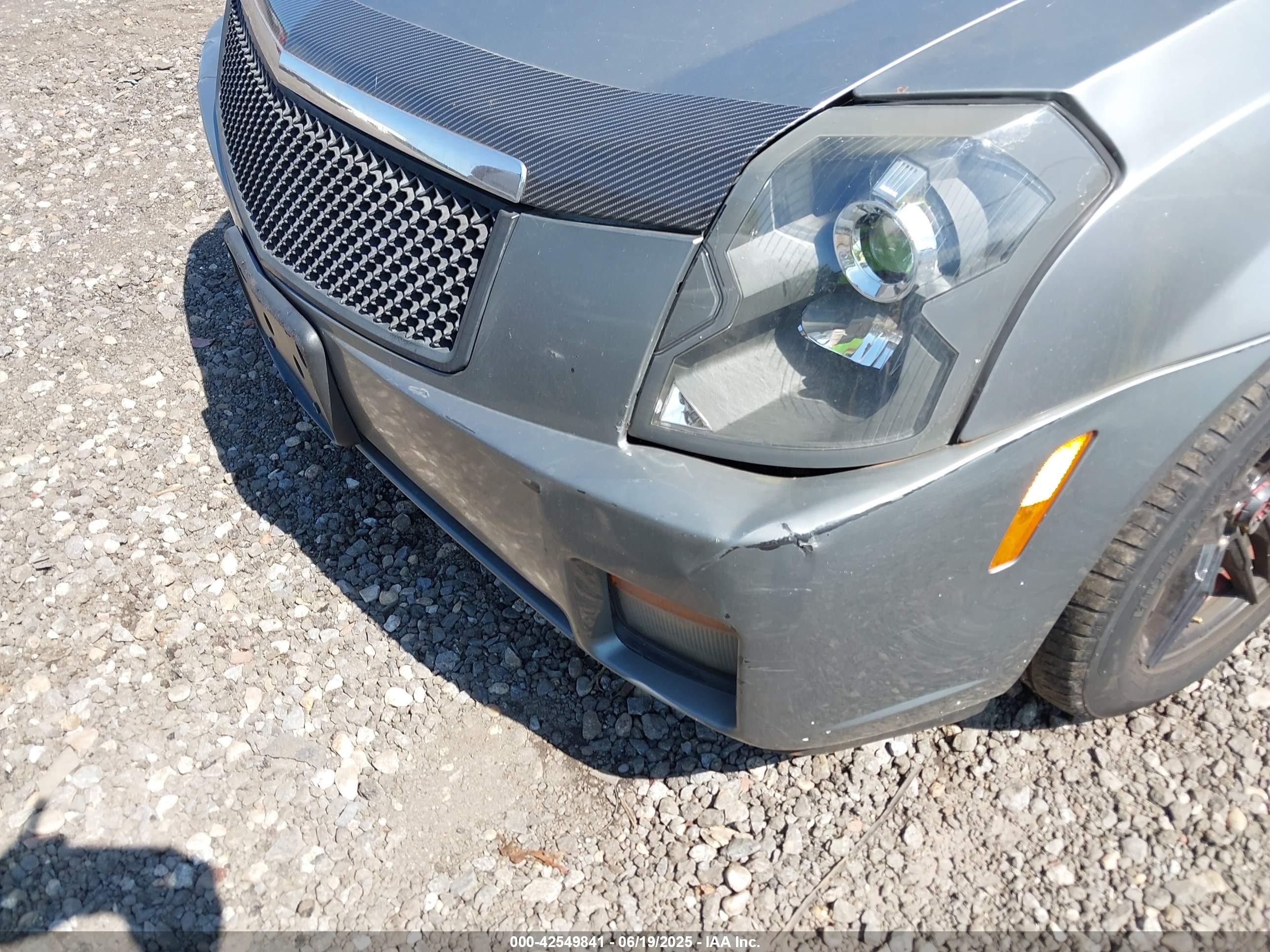 2005 Cadillac Cts Standard Gray vin: 1G6DP567X50175462