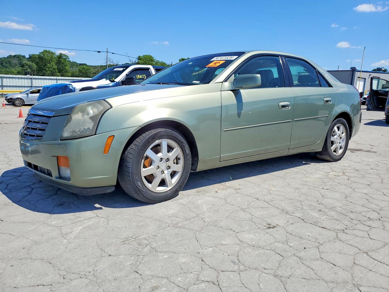 2005 Cadillac Cts Hi Feature V6 Green vin: 1G6DP567X50221016