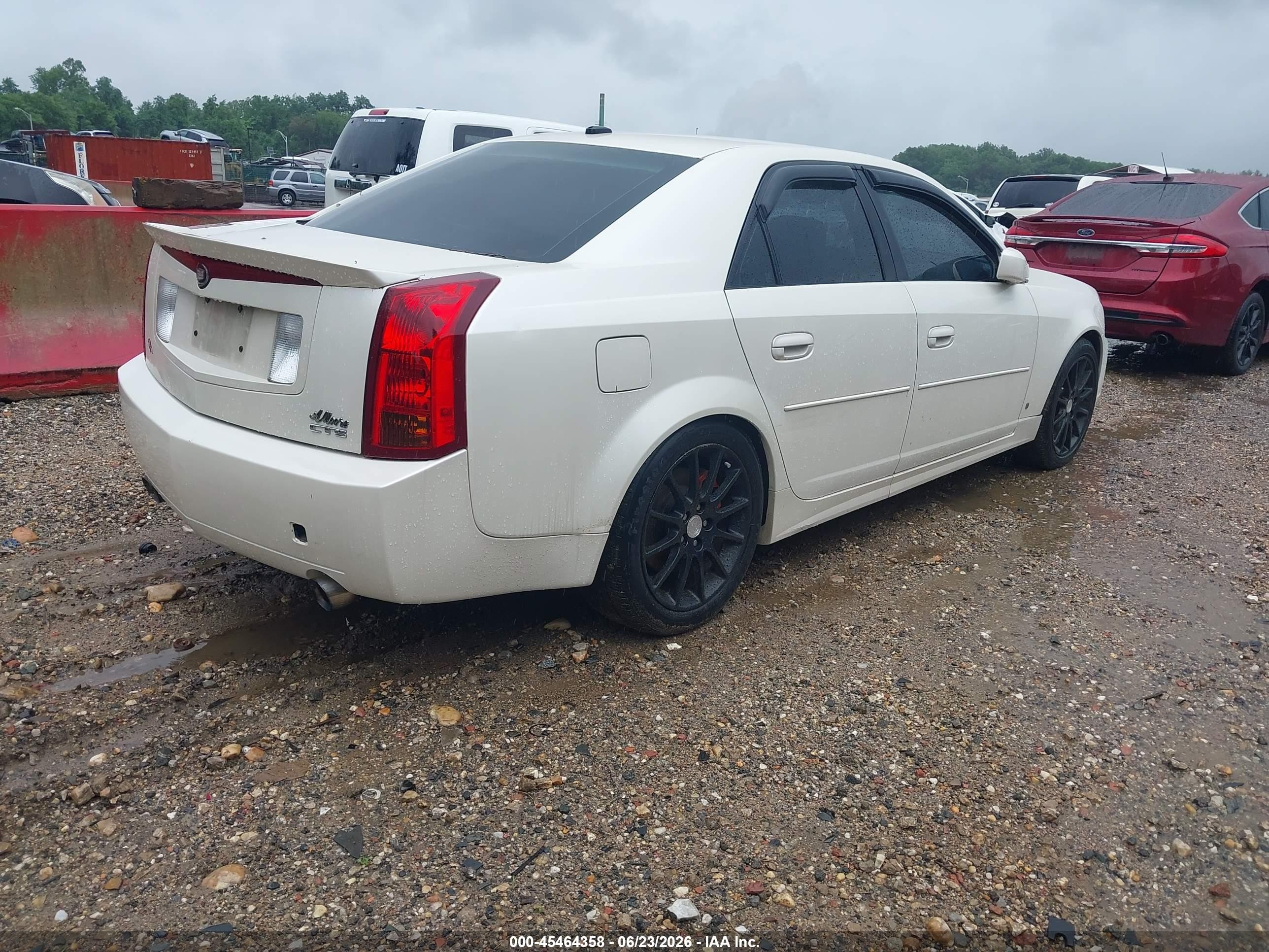 2006 Cadillac Cts Base W/1sb Cream vin: 1G6DP577060176118