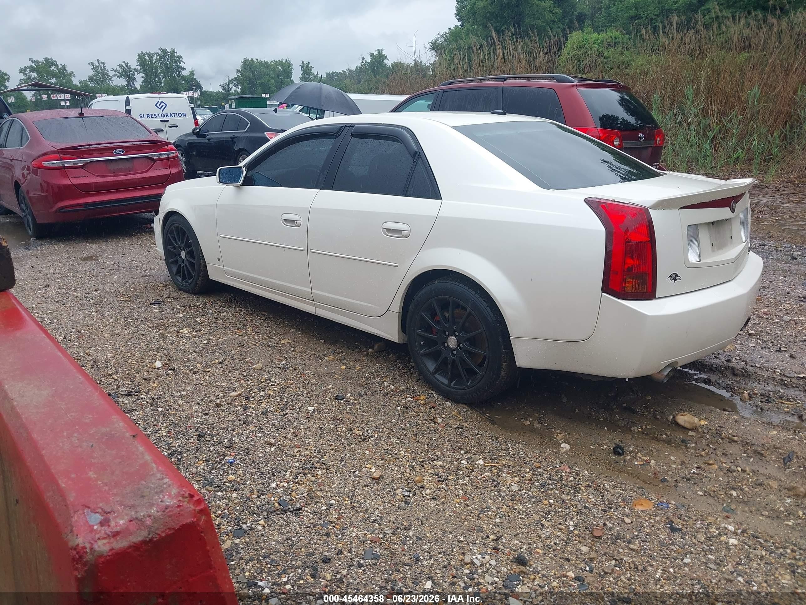 2006 Cadillac Cts Base W/1sb Cream vin: 1G6DP577060176118