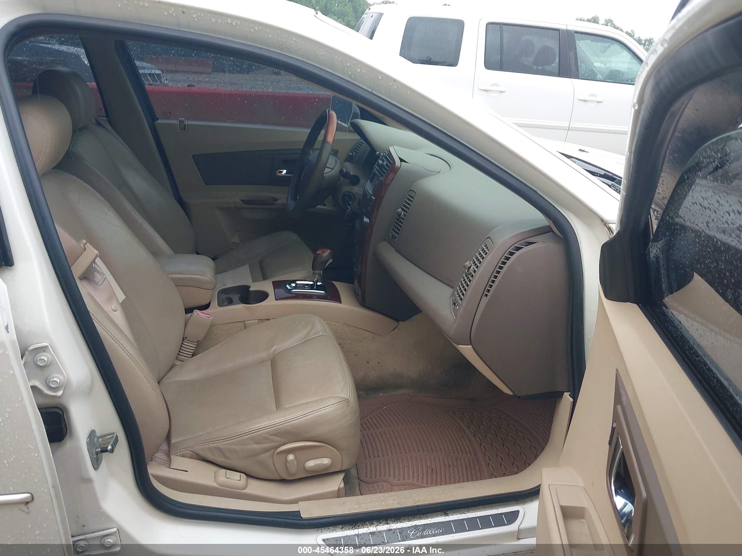 2006 Cadillac Cts Base W/1sb Cream vin: 1G6DP577060176118