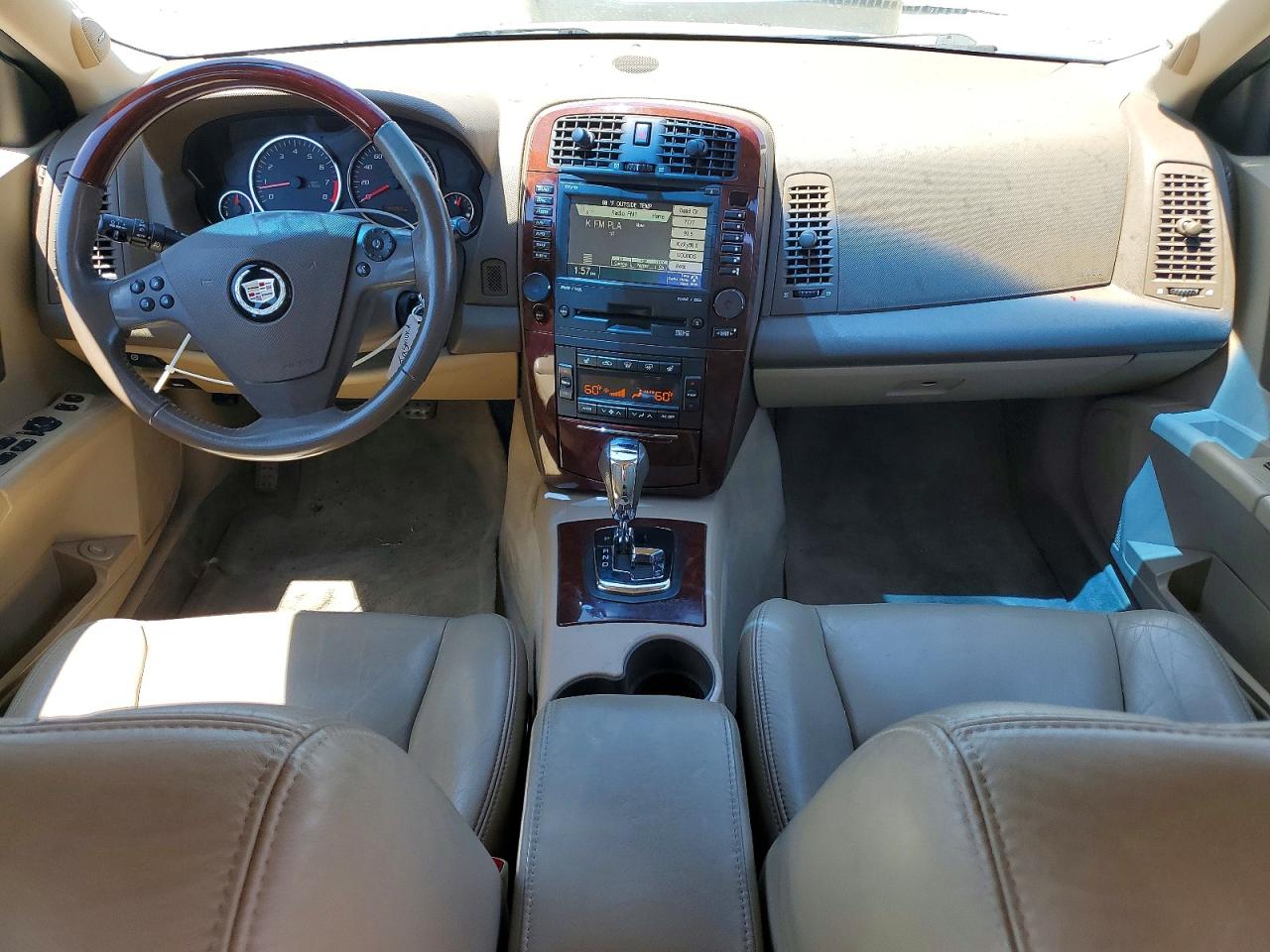2007 Cadillac Cts Hi Feature V6 White vin: 1G6DP577070118060