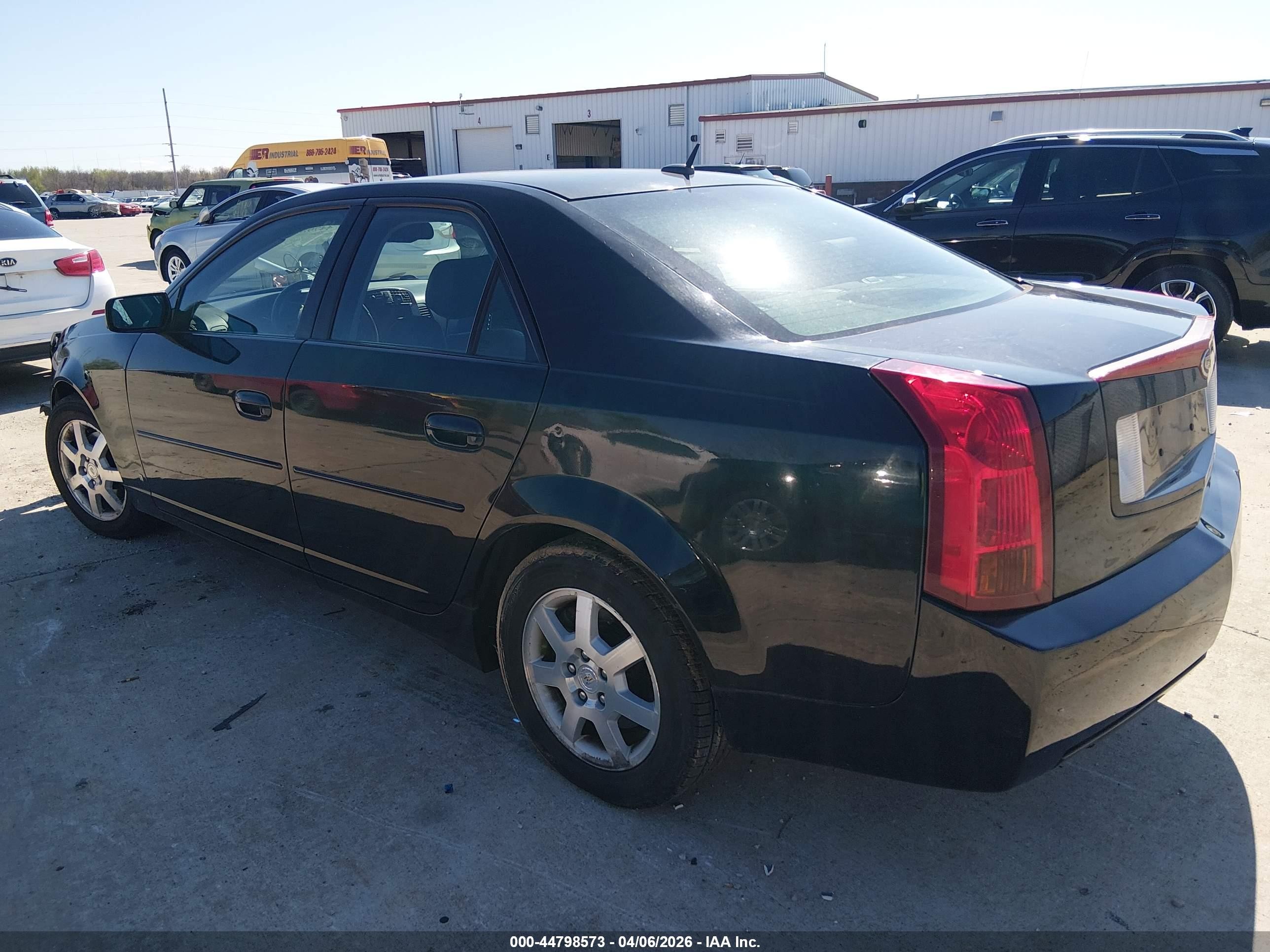 2007 Cadillac Cts Standard Black vin: 1G6DP577070169039