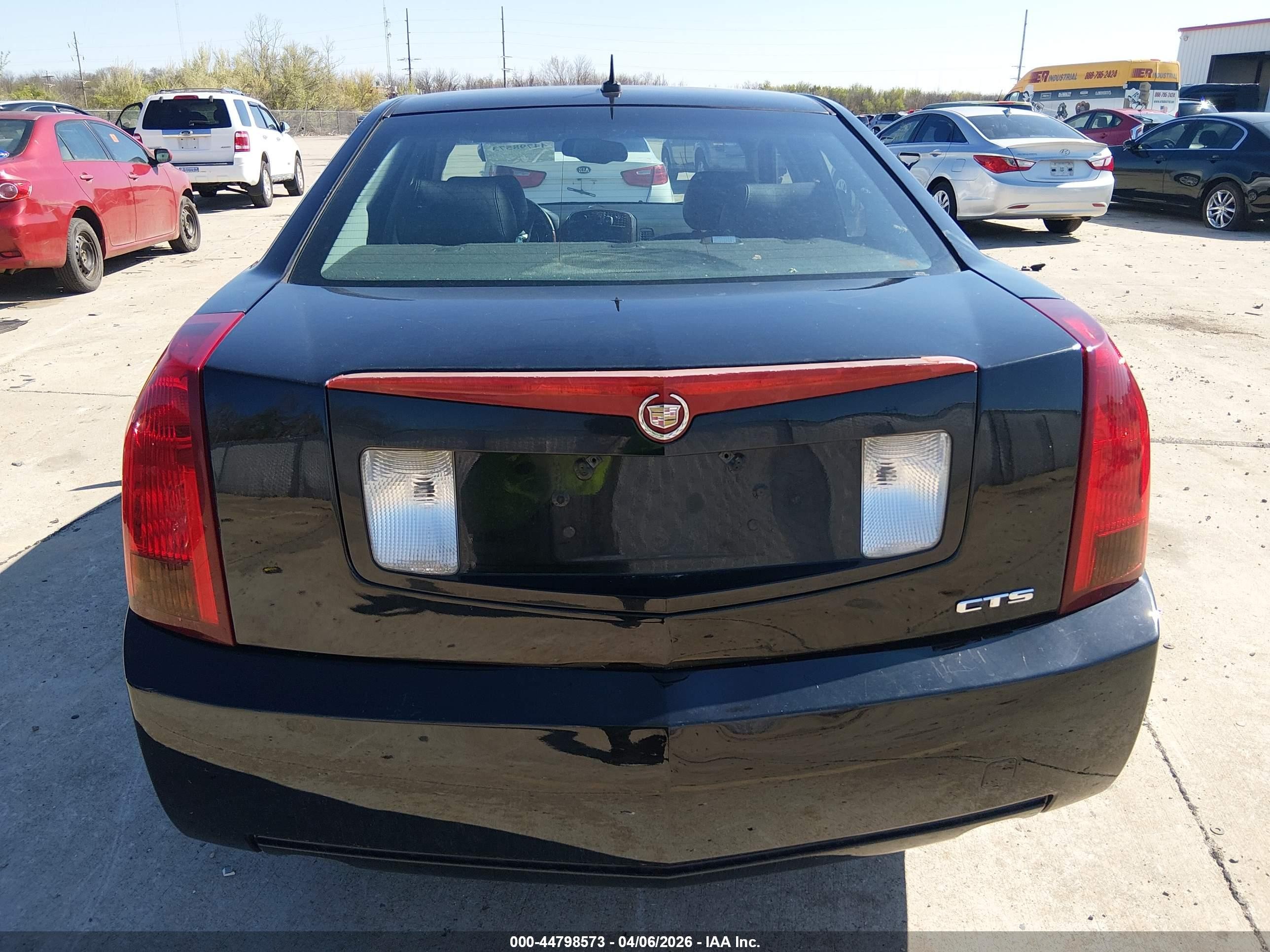 2007 Cadillac Cts Standard Black vin: 1G6DP577070169039