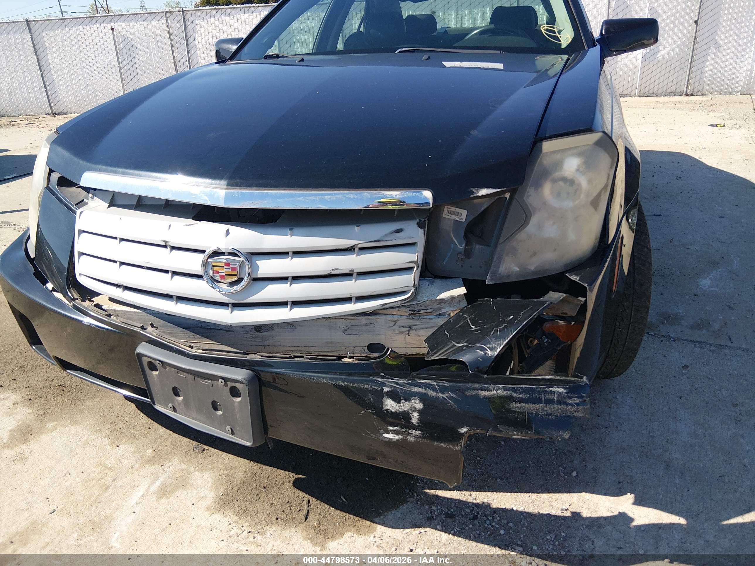 2007 Cadillac Cts Standard Black vin: 1G6DP577070169039