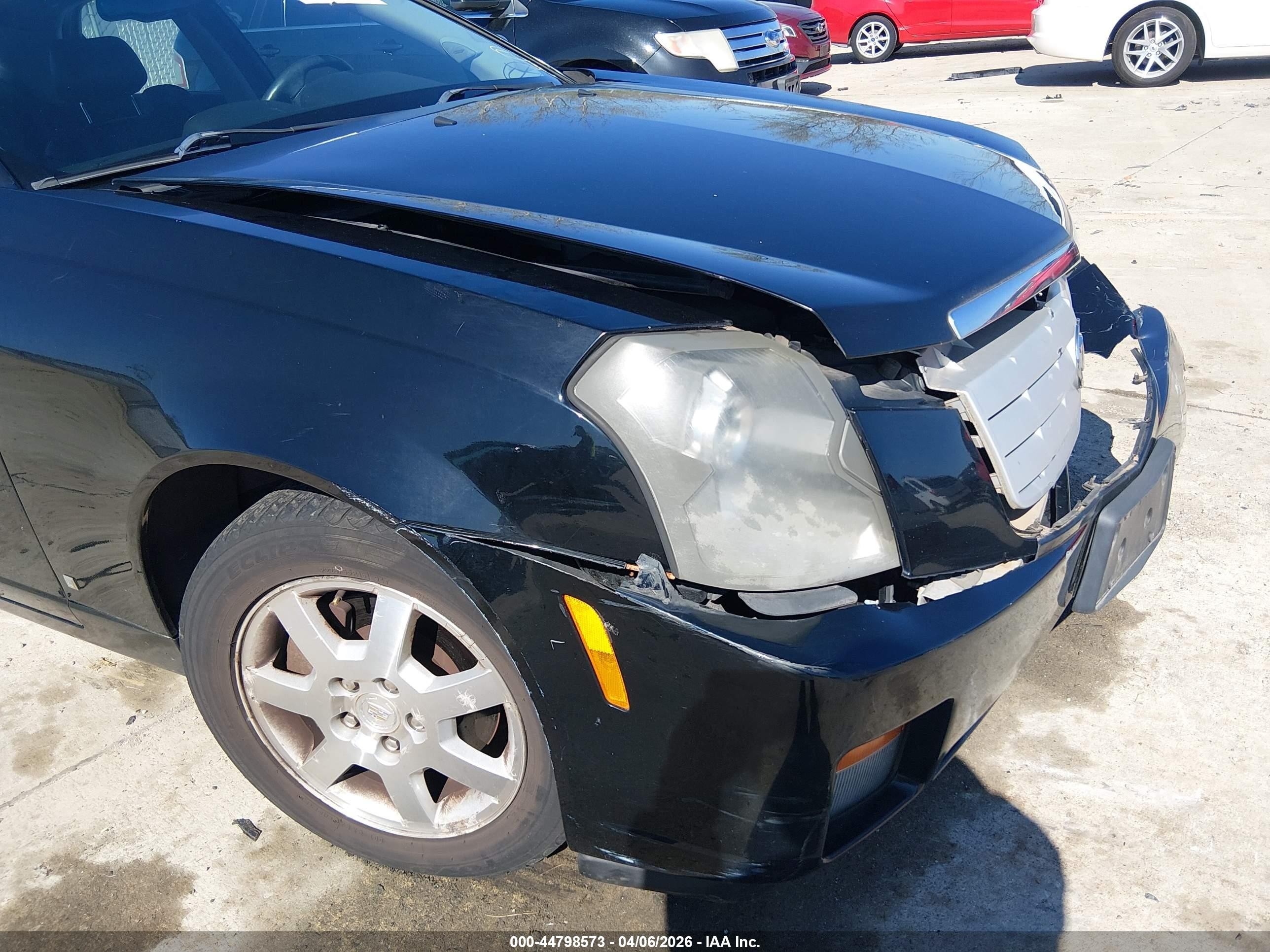 2007 Cadillac Cts Standard Black vin: 1G6DP577070169039