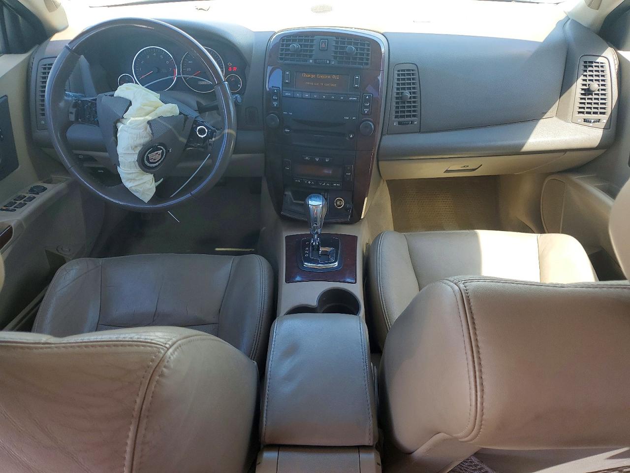 2007 Cadillac Cts Hi Feature V6 White vin: 1G6DP577070176704