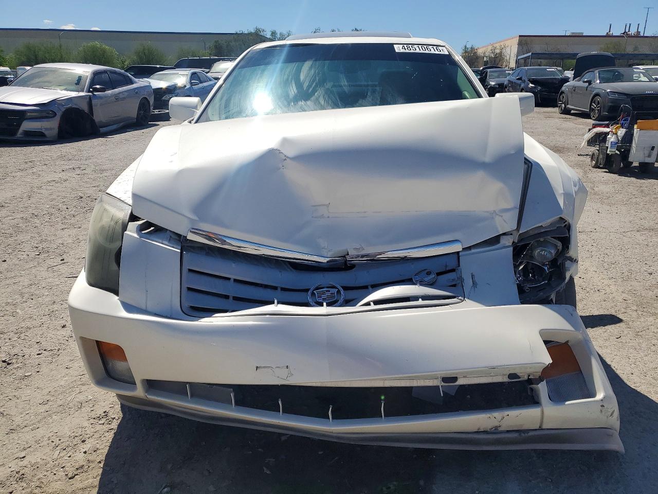 2007 Cadillac Cts Hi Feature V6 White vin: 1G6DP577070176704