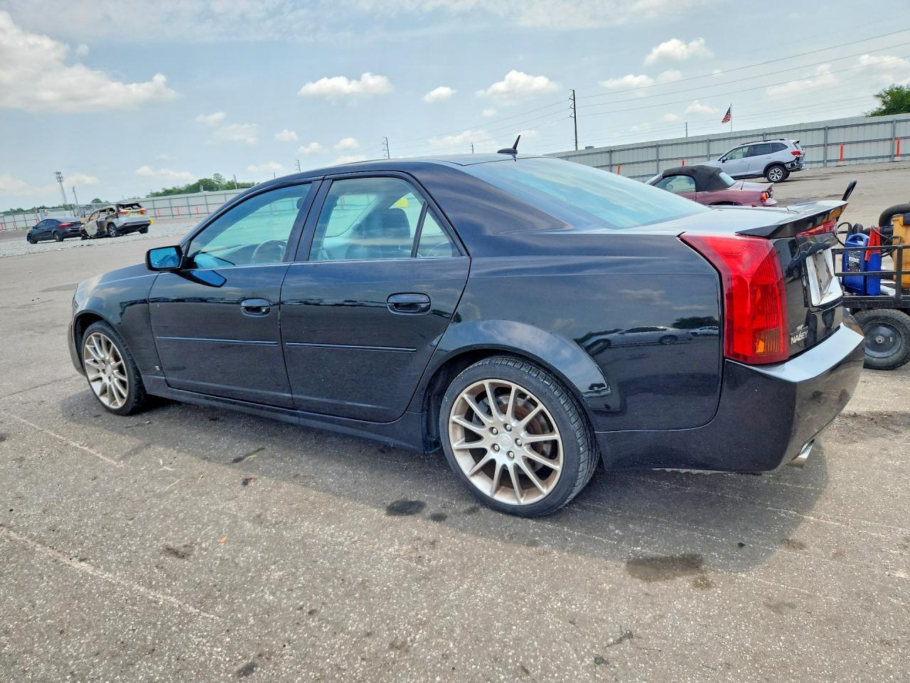 2006 Cadillac Cts Hi Feature V6 Black vin: 1G6DP577160156489