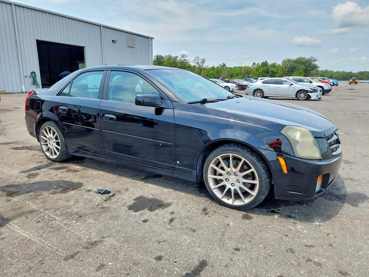 2006 Cadillac Cts Hi Feature V6 Black vin: 1G6DP577160156489
