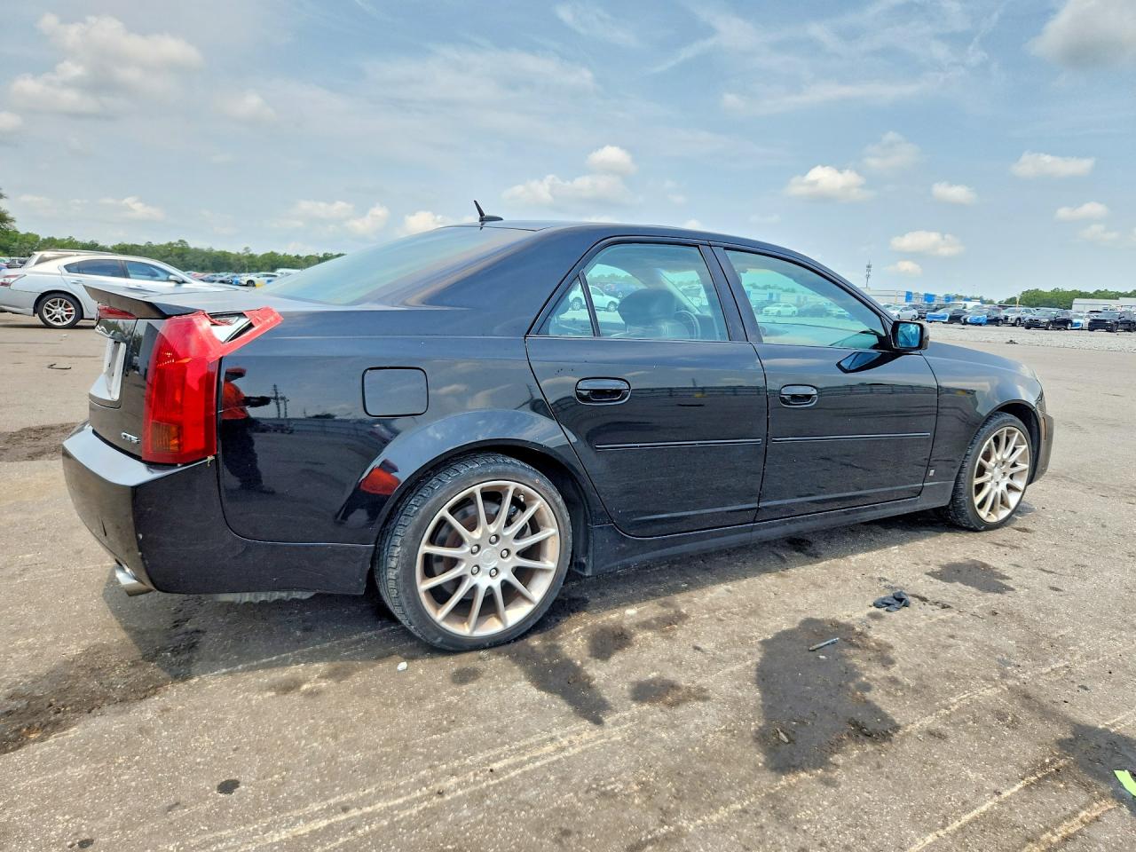 2006 Cadillac Cts Hi Feature V6 Black vin: 1G6DP577160156489