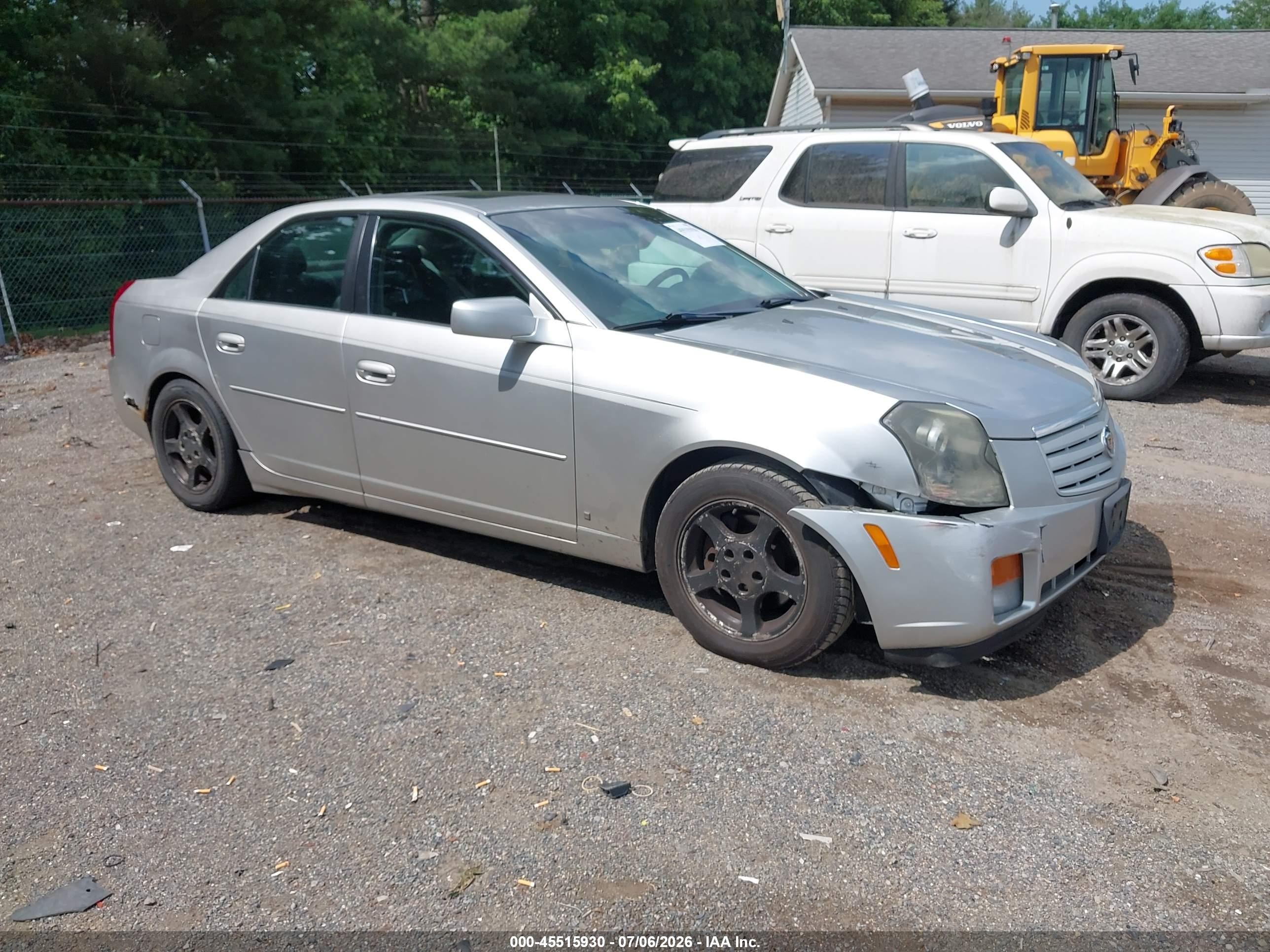 2006 Cadillac Cts Standard Silver vin: 1G6DP577160185359