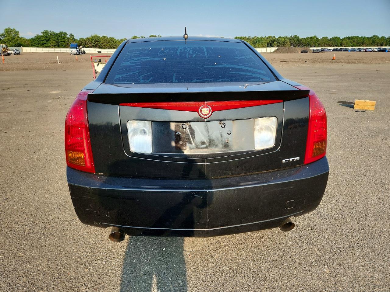 2007 Cadillac Cts Hi Feature V6 Black vin: 1G6DP577170136292