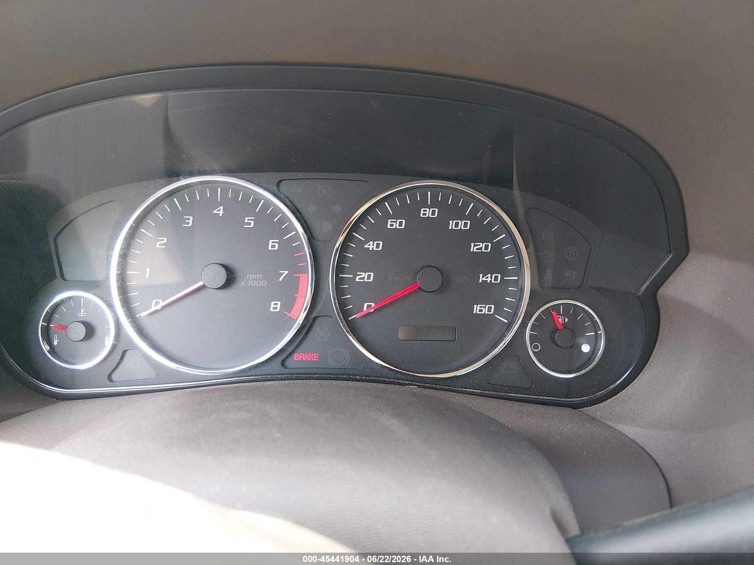 2007 Cadillac Cts Base W/1sb Gold vin: 1G6DP577170194113