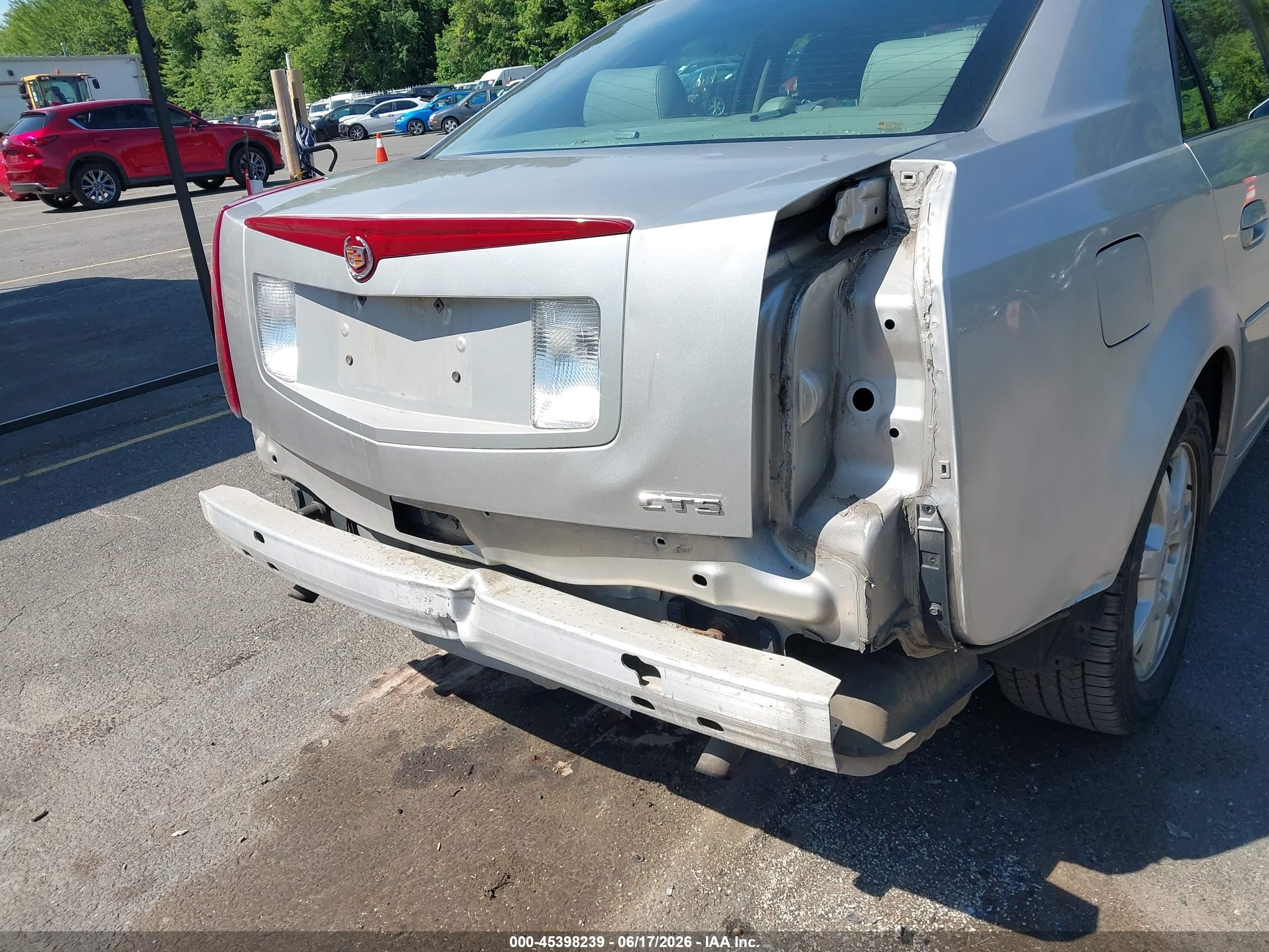 2007 Cadillac Cts Standard Silver vin: 1G6DP577170194483