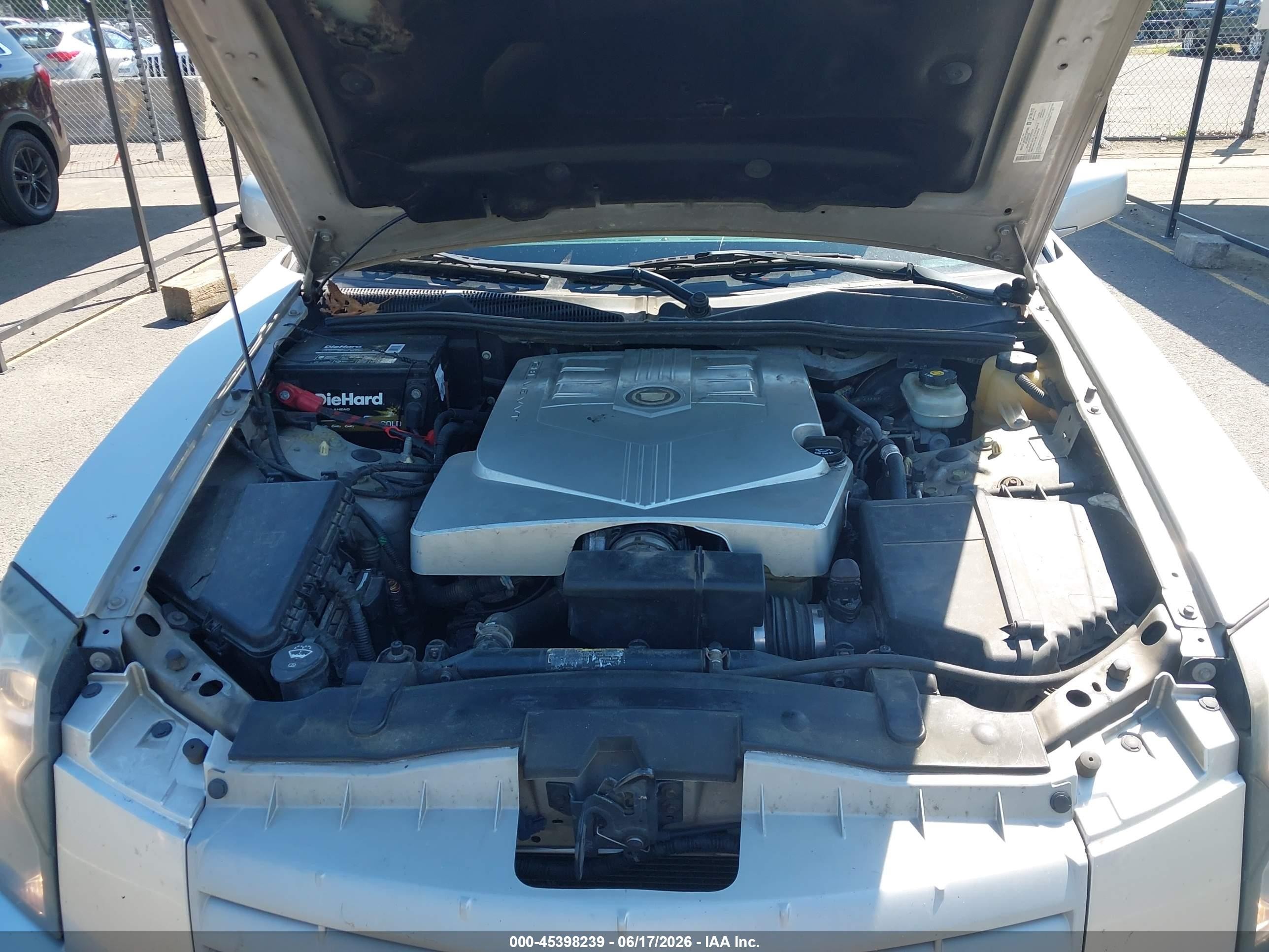 2007 Cadillac Cts Standard Silver vin: 1G6DP577170194483