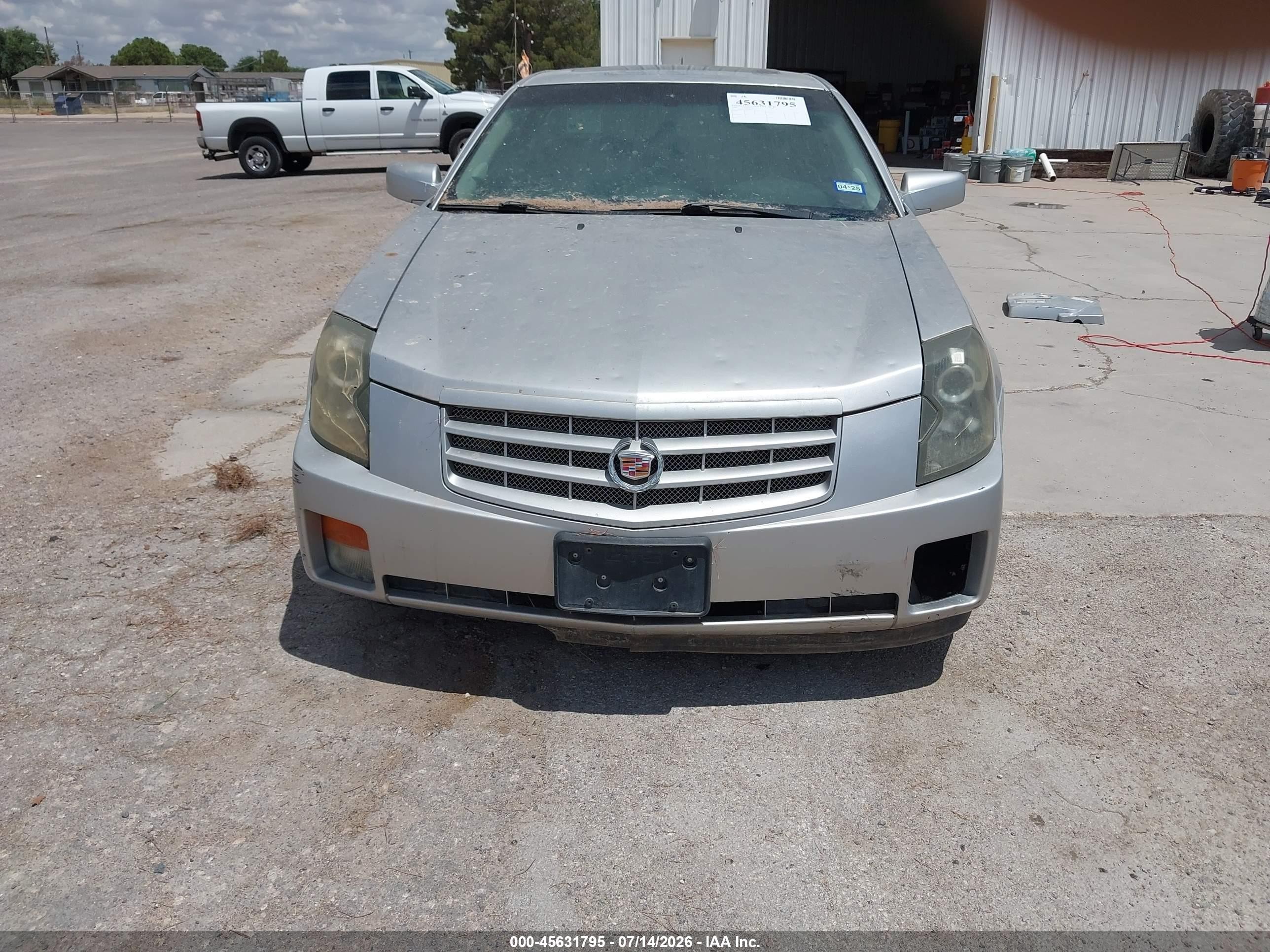 2006 Cadillac Cts Base W/1sb Silver vin: 1G6DP577260178131