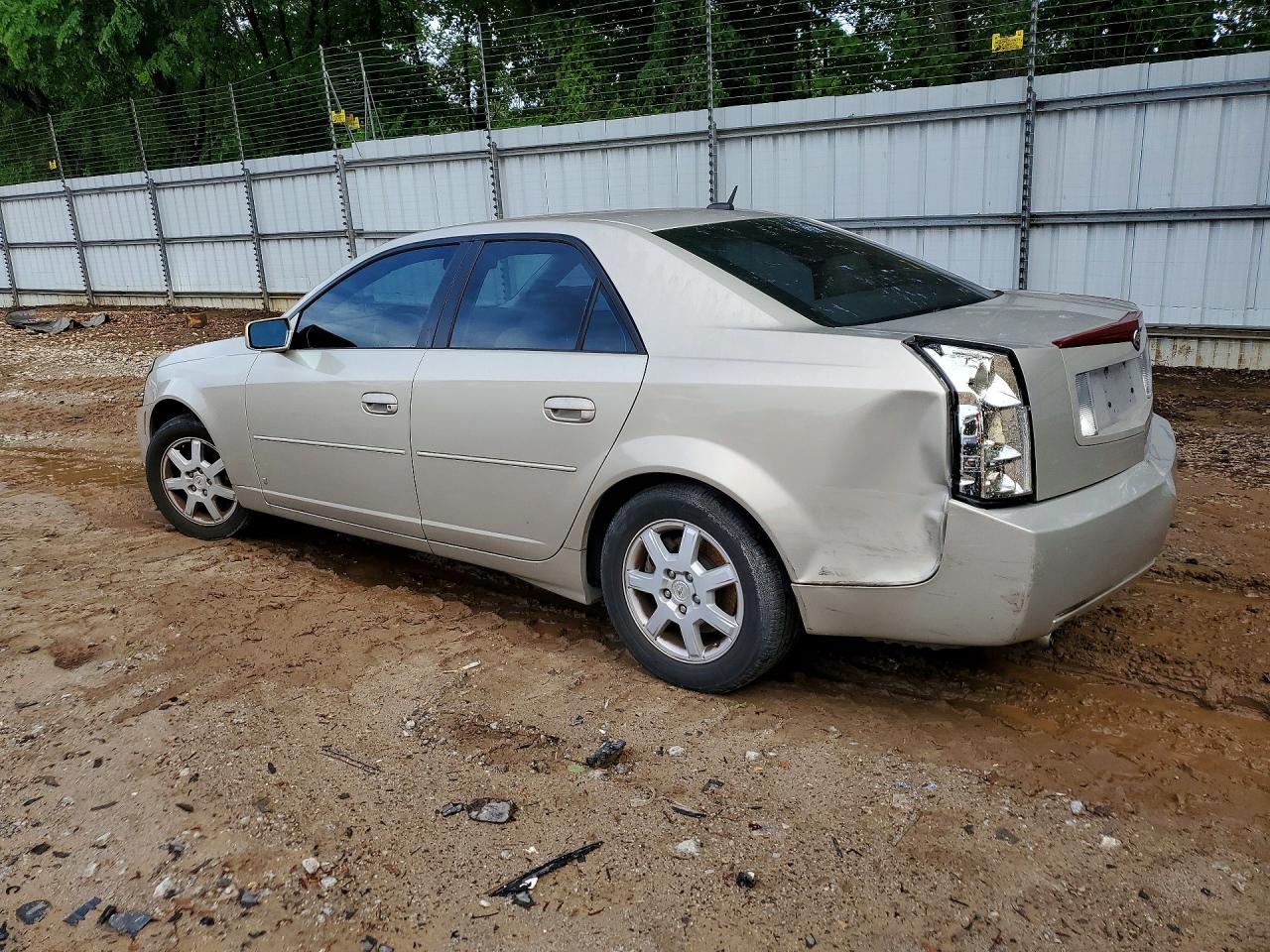 2007 Cadillac Cts Hi Feature V6 Silver vin: 1G6DP577270127956