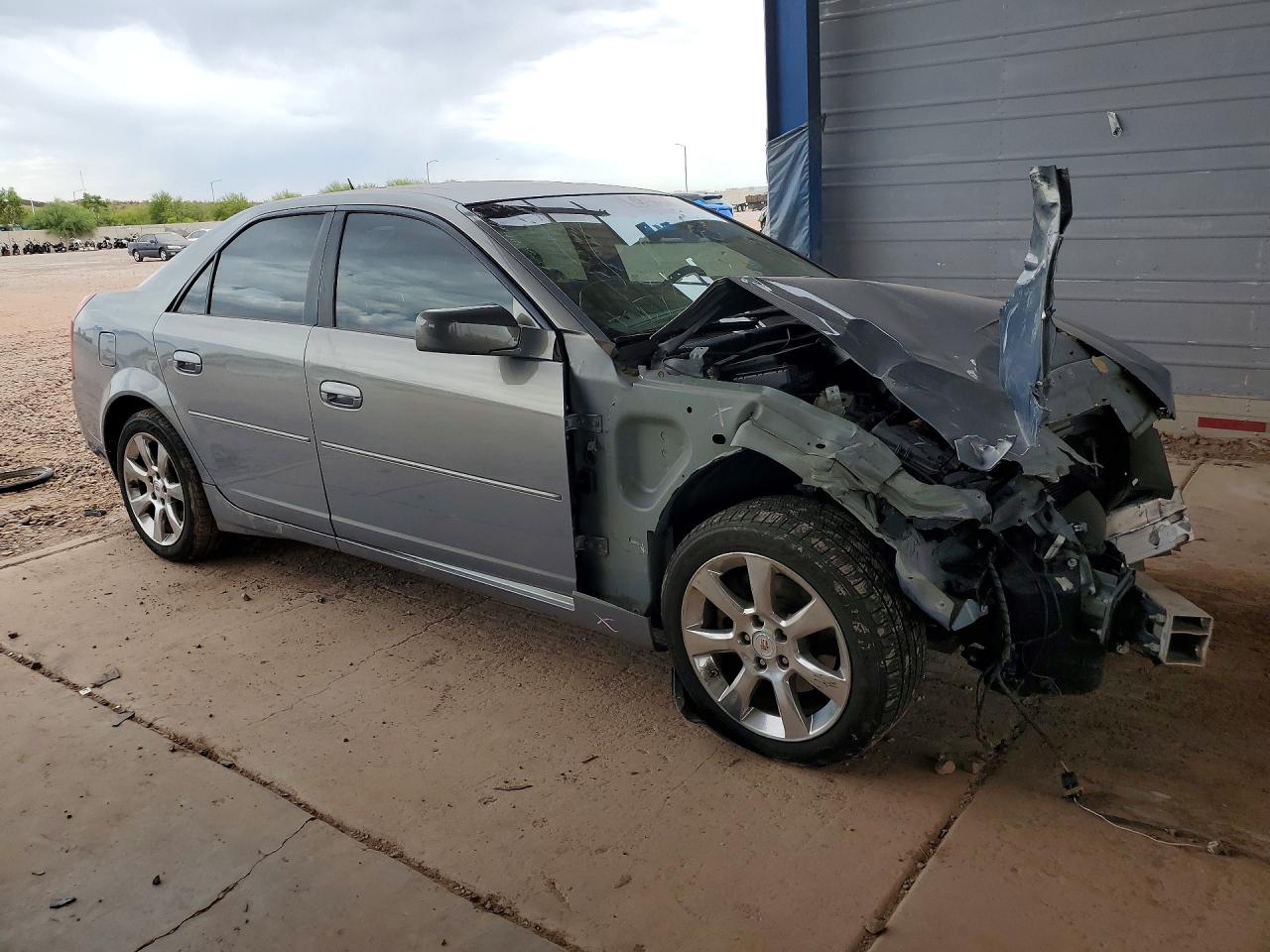 2007 Cadillac Cts Hi Feature V6 Gray vin: 1G6DP577270176008