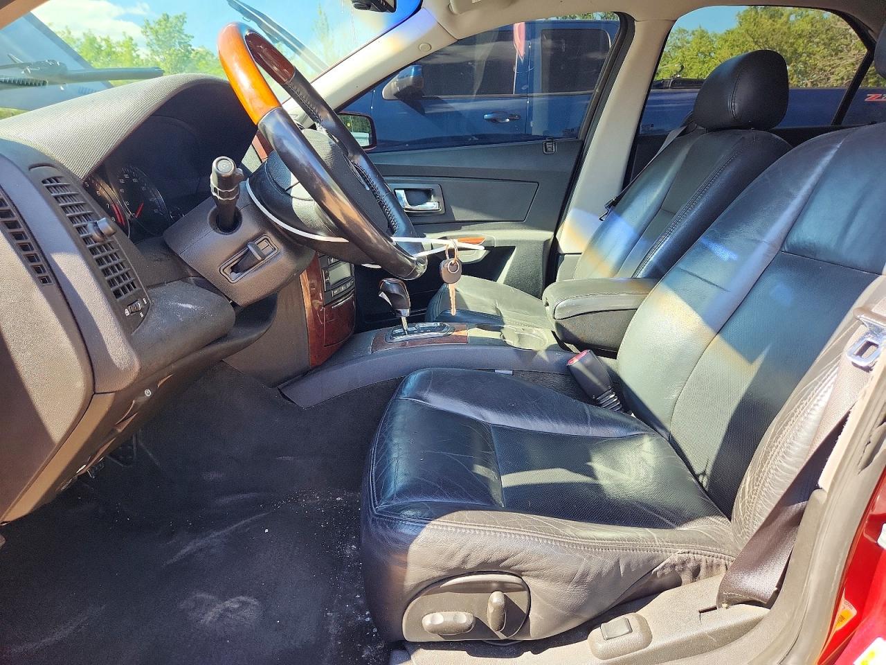 2006 Cadillac Cts Hi Feature V6 Red vin: 1G6DP577360205563