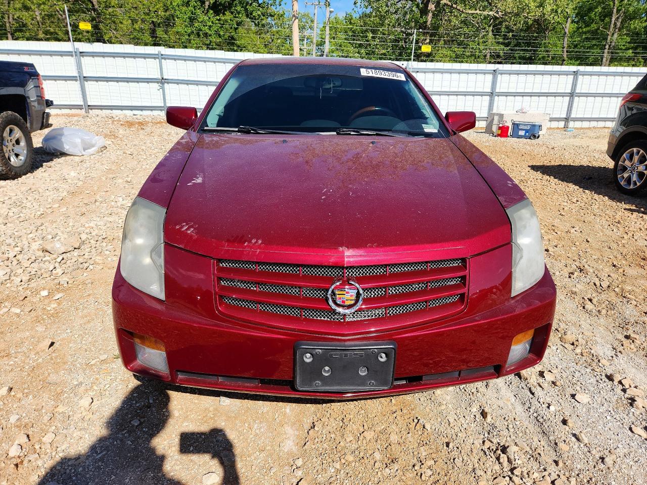 2006 Cadillac Cts Hi Feature V6 Red vin: 1G6DP577360205563