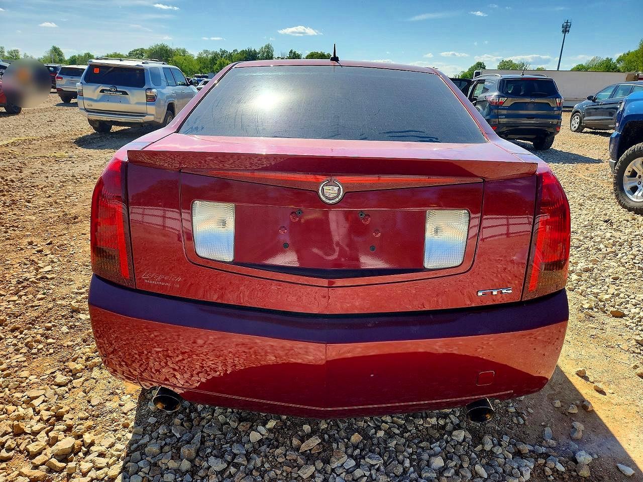 2006 Cadillac Cts Hi Feature V6 Red vin: 1G6DP577360205563