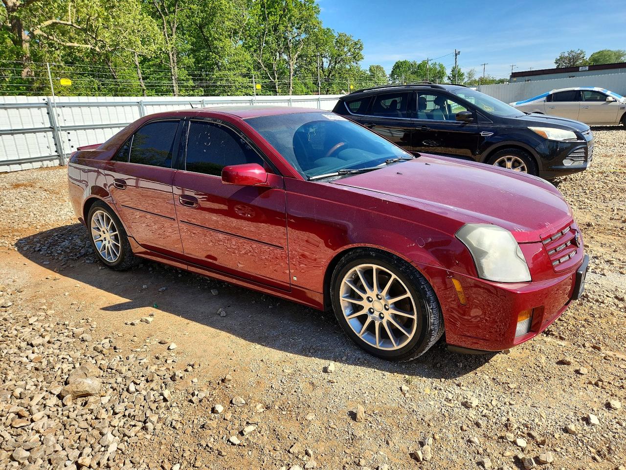 2006 Cadillac Cts Hi Feature V6 Red vin: 1G6DP577360205563