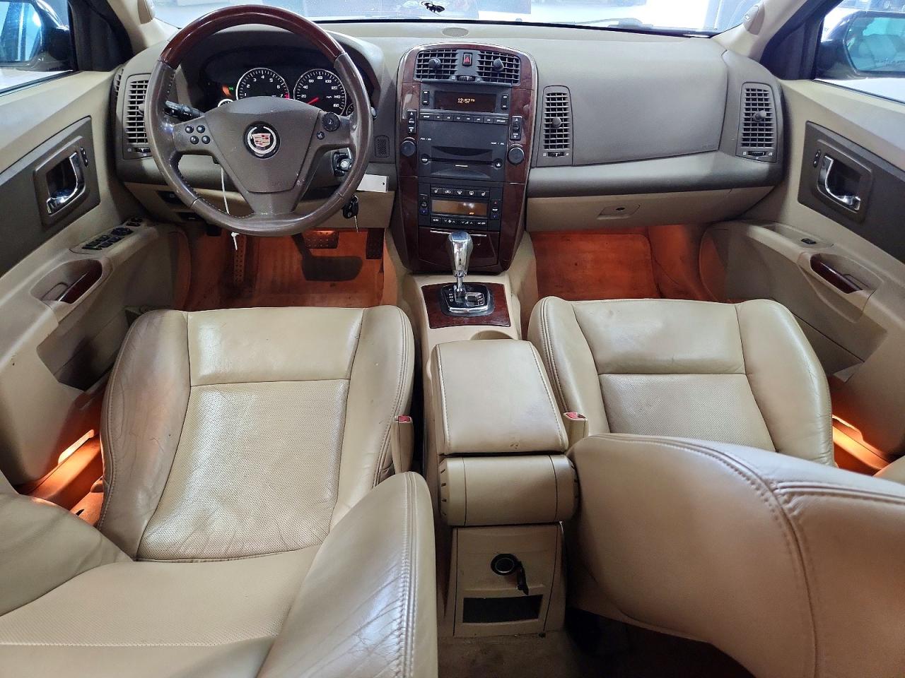 2007 Cadillac Cts Hi Feature V6 Blue vin: 1G6DP577370138030