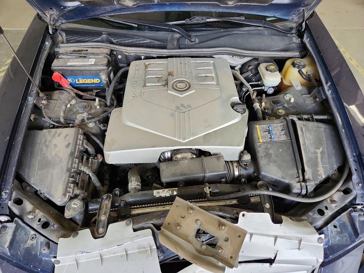 2007 Cadillac Cts Hi Feature V6 Blue vin: 1G6DP577370138030