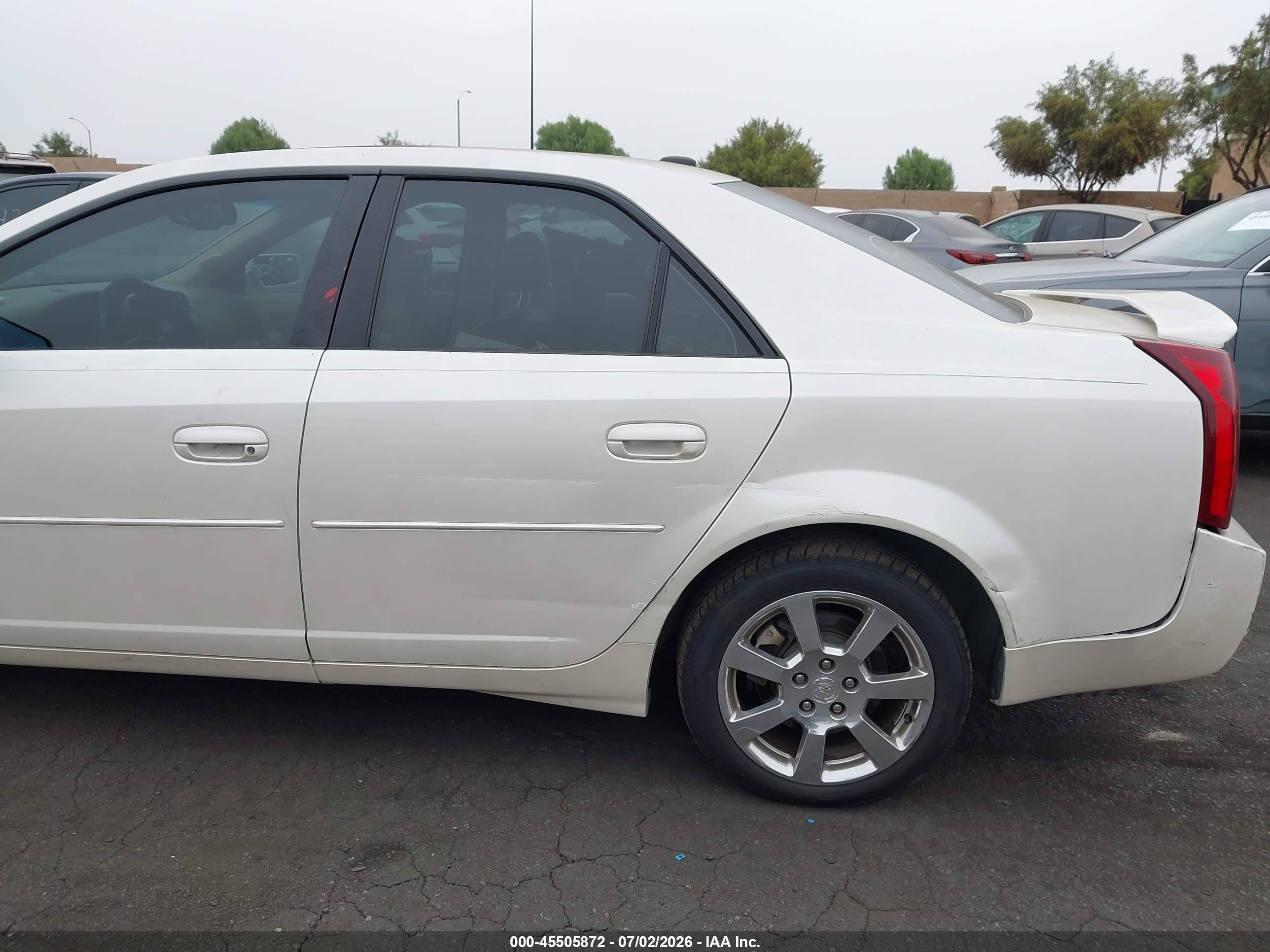 2007 Cadillac Cts Base W/1sb Кремовый vin: 1G6DP577370144703