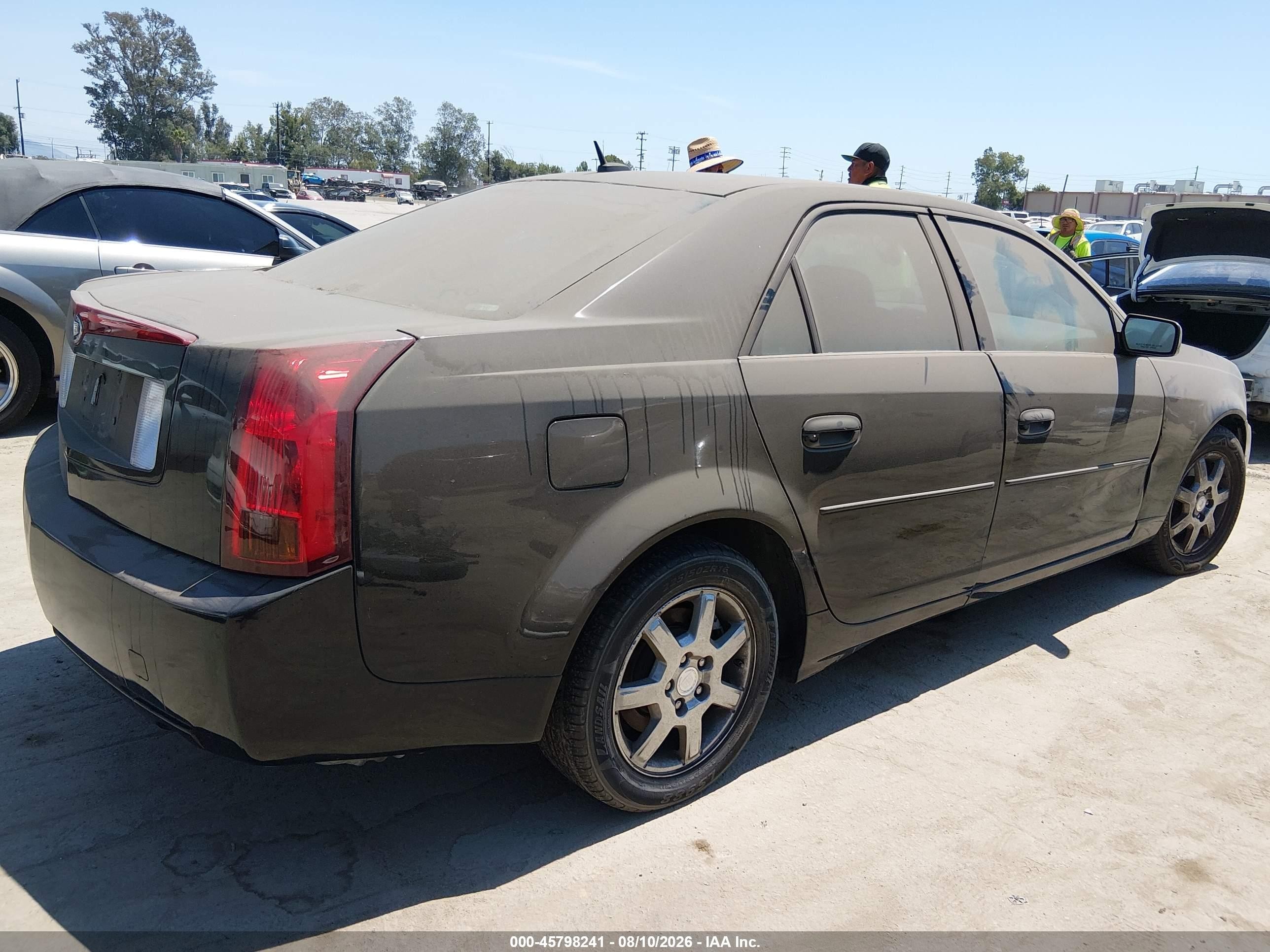 2006 Cadillac Cts Base W/1sb Black vin: 1G6DP577460169804
