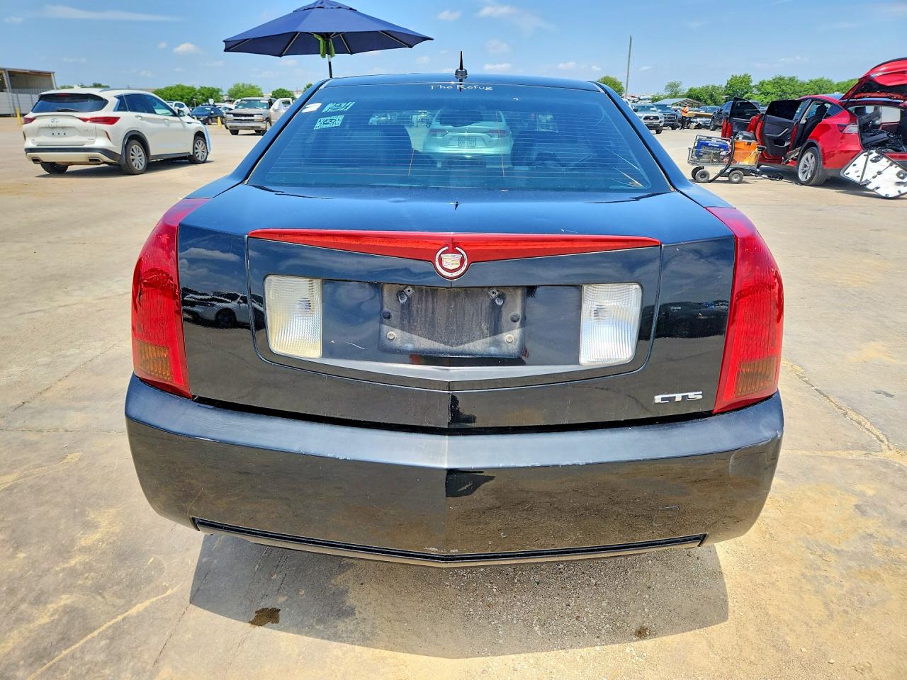 2007 Cadillac Cts Hi Feature V6 Black vin: 1G6DP577470176169