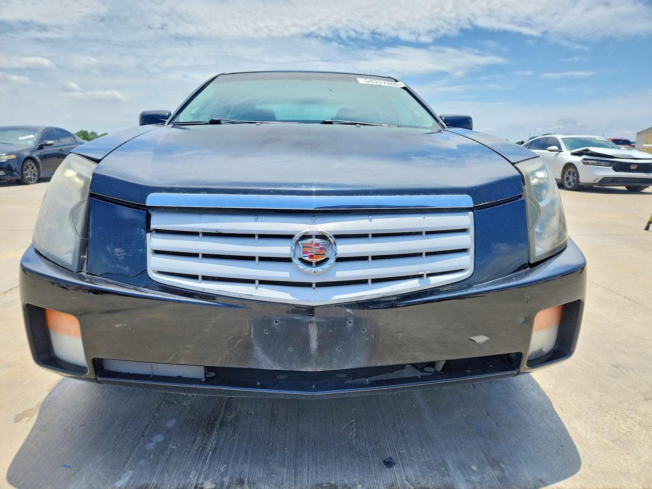 2007 Cadillac Cts Hi Feature V6 Black vin: 1G6DP577470176169