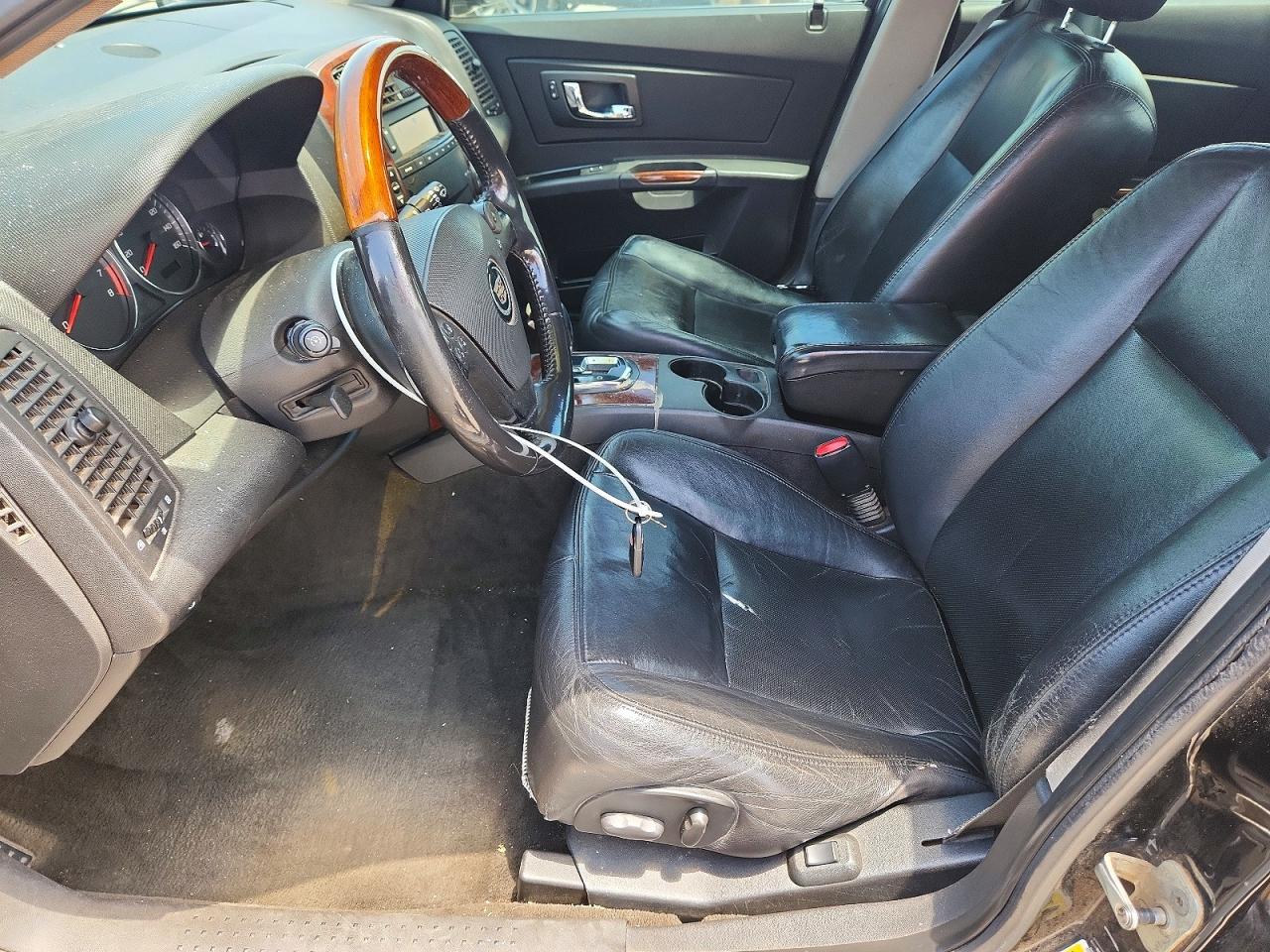 2007 Cadillac Cts Hi Feature V6 Black vin: 1G6DP577470176169