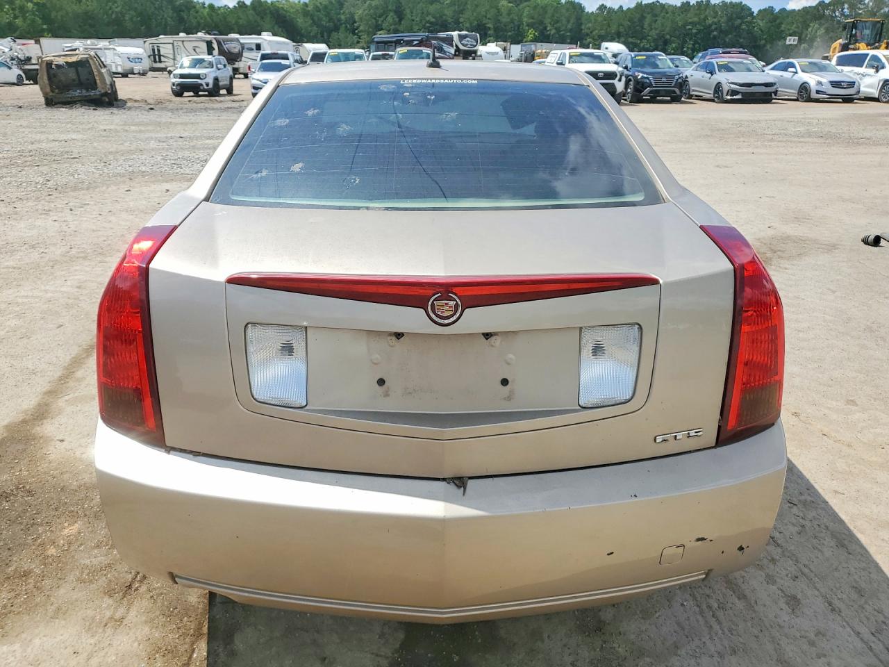 2006 Cadillac Cts Hi Feature V6 Gold vin: 1G6DP577560105674