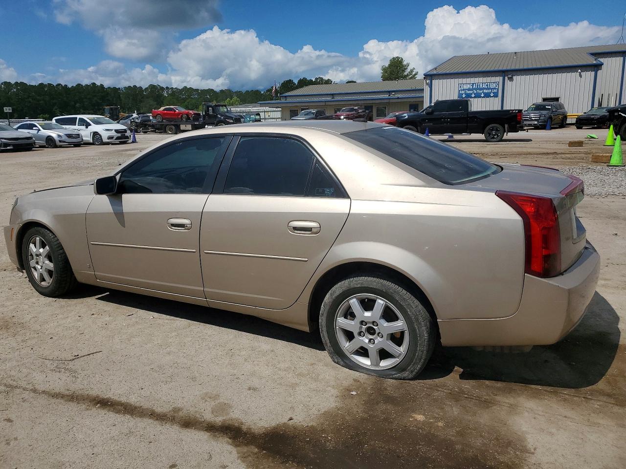 2006 Cadillac Cts Hi Feature V6 Gold vin: 1G6DP577560105674
