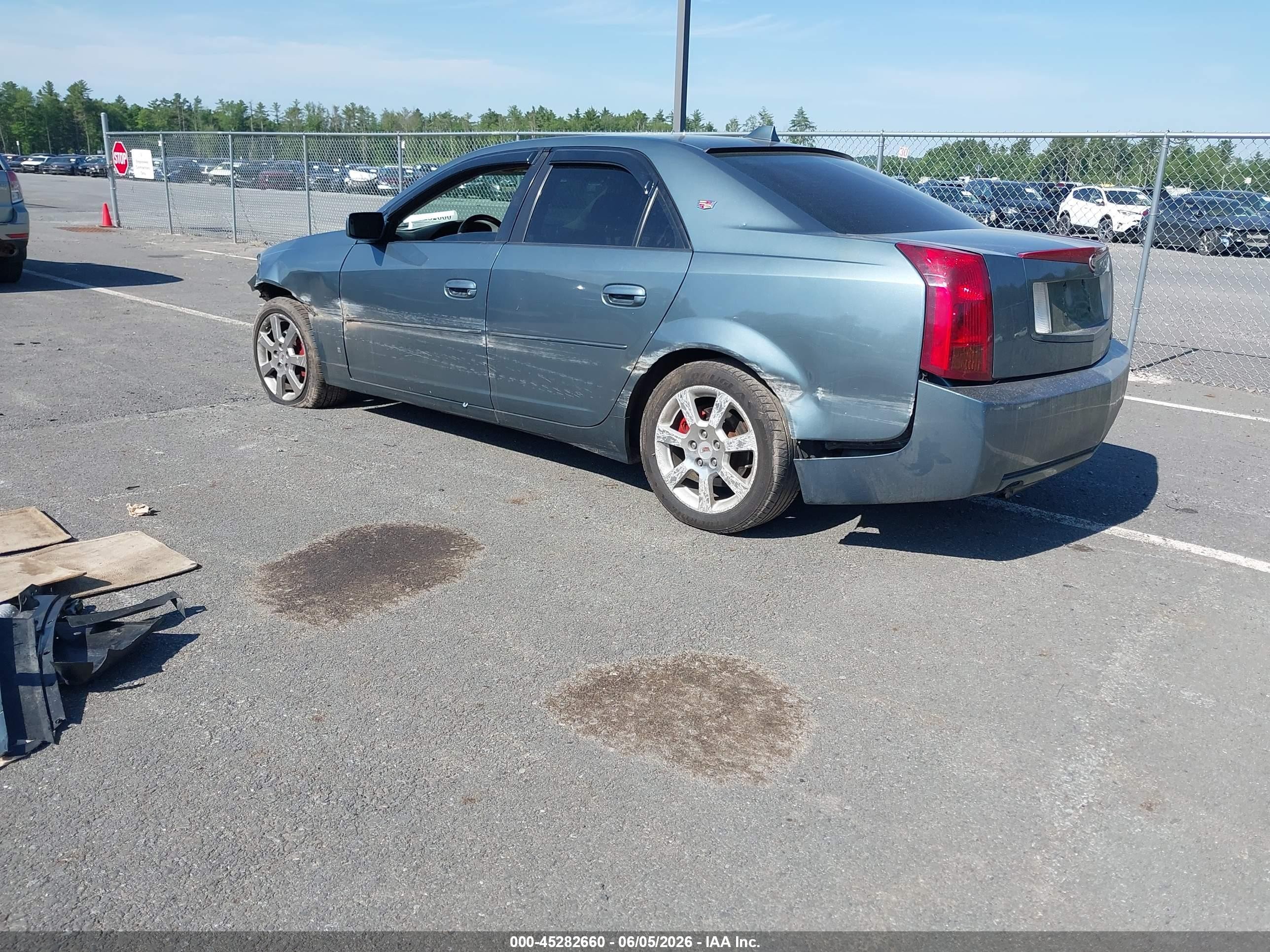 2006 Cadillac Cts Standard Blue vin: 1G6DP577560138951