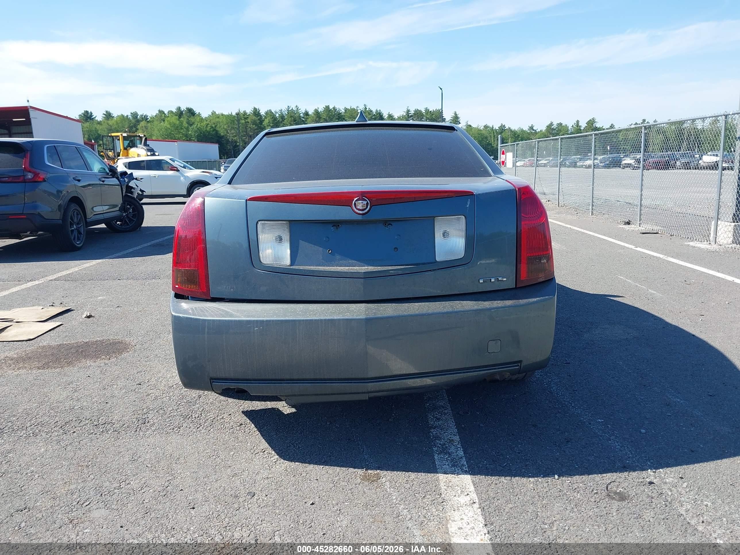 2006 Cadillac Cts Standard Blue vin: 1G6DP577560138951