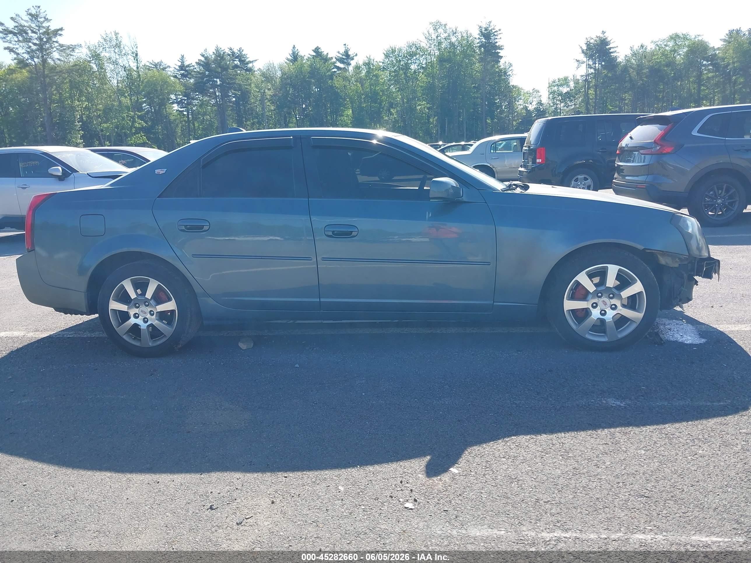 2006 Cadillac Cts Standard Blue vin: 1G6DP577560138951